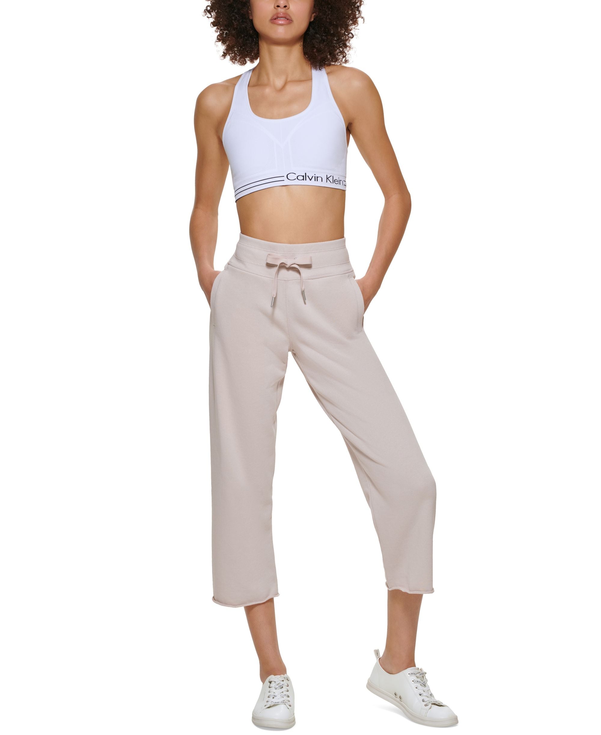 Calvin Klein Performance Womens Cropped Sweatpants