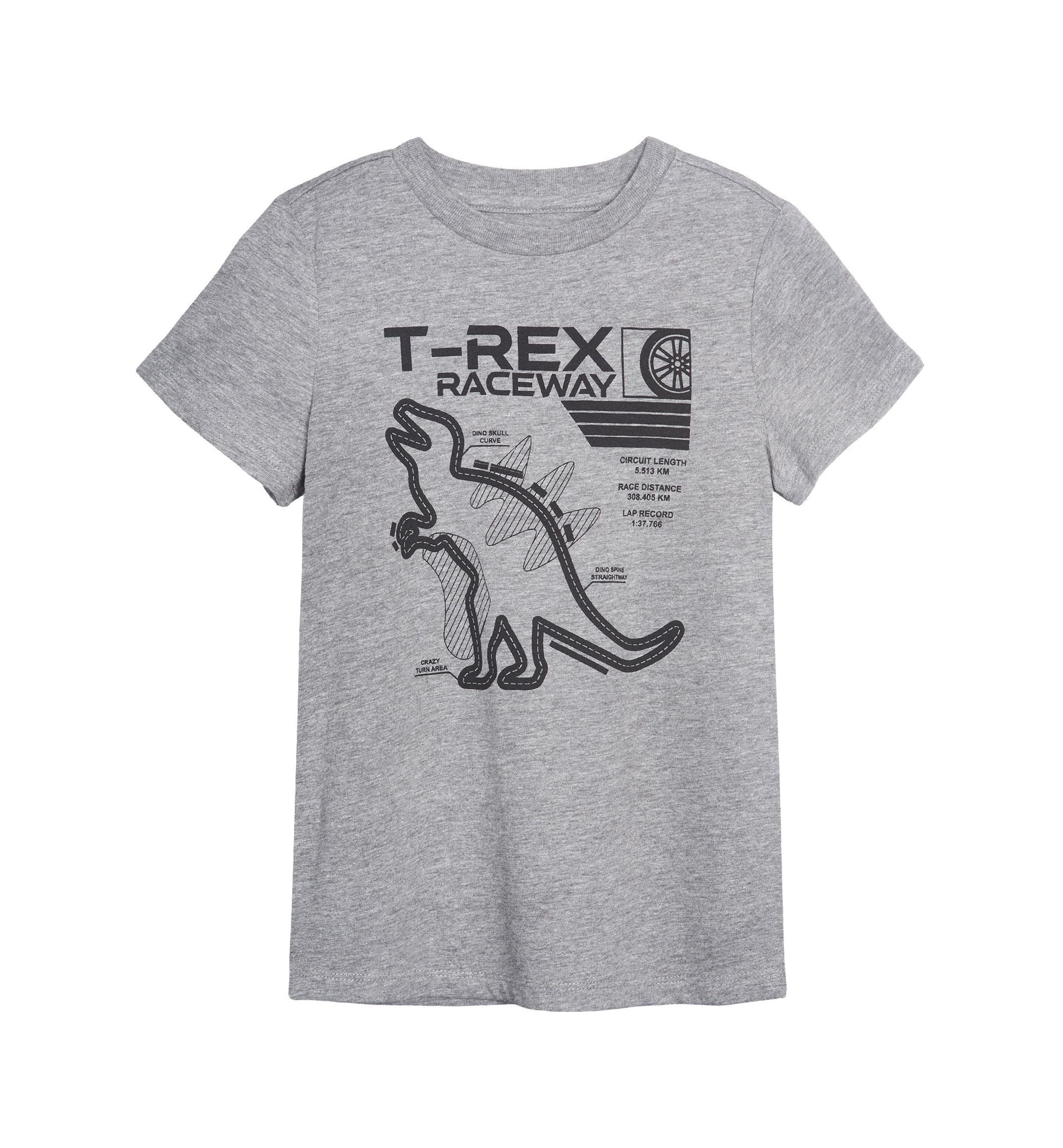 Toddler Boys T Rex Graphic T-Shirt