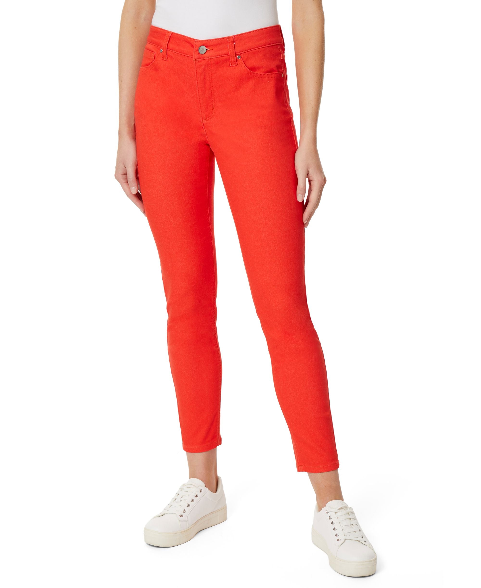 Jones New York Womens Lexington Ankle Natural Waist Skinny Jeans