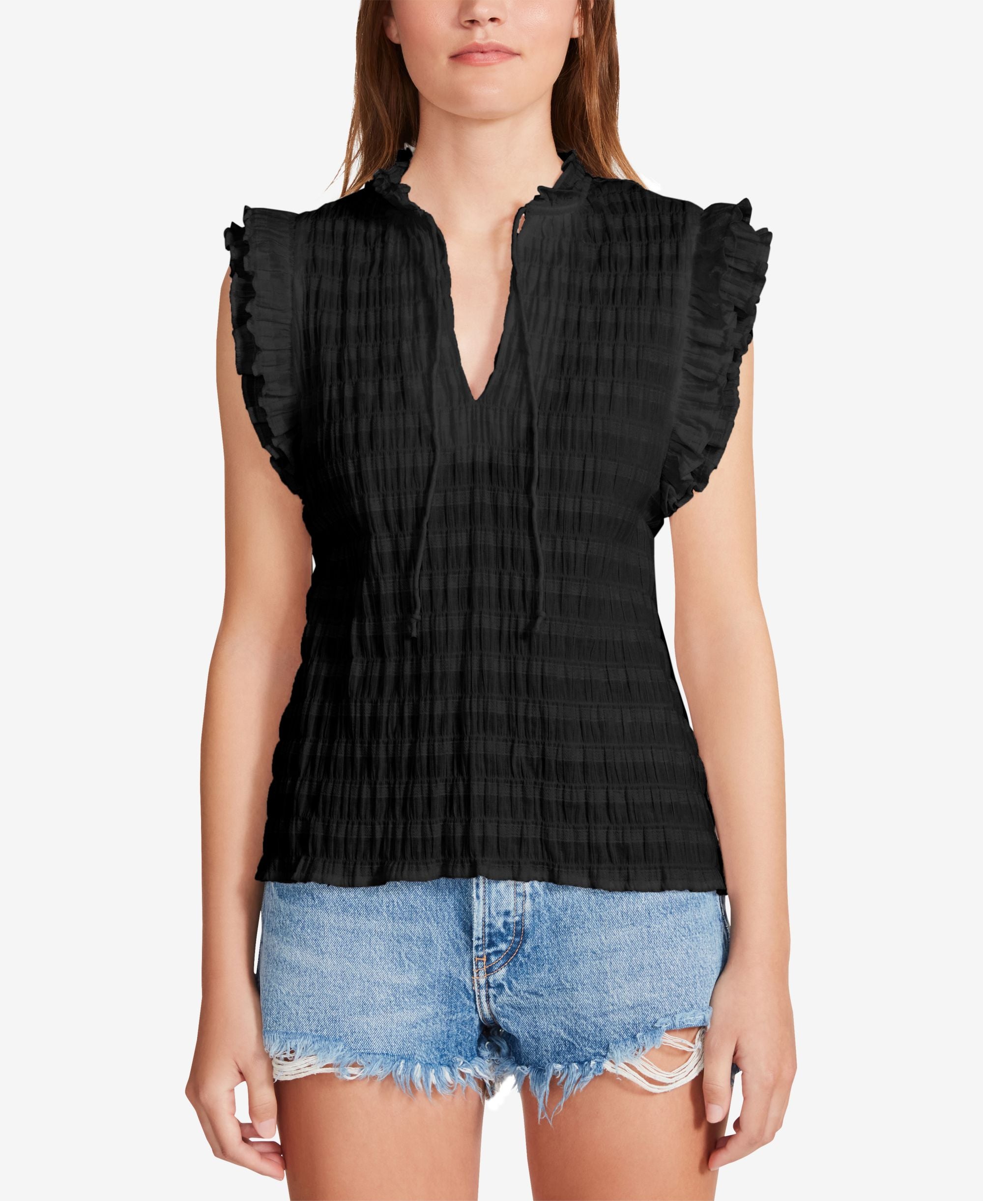 Hearts A Flutter Crinkle Top