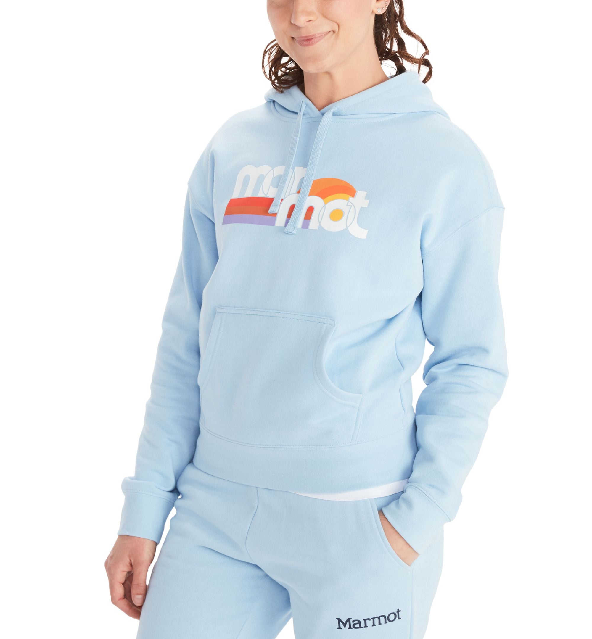 Marmot Womens Oceanside Graphic Print Hoodie