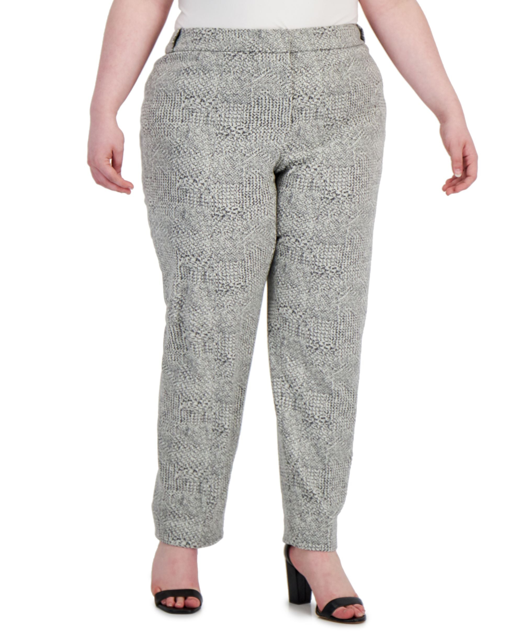 Calvin Klein Plus Size Knit Highline Pants