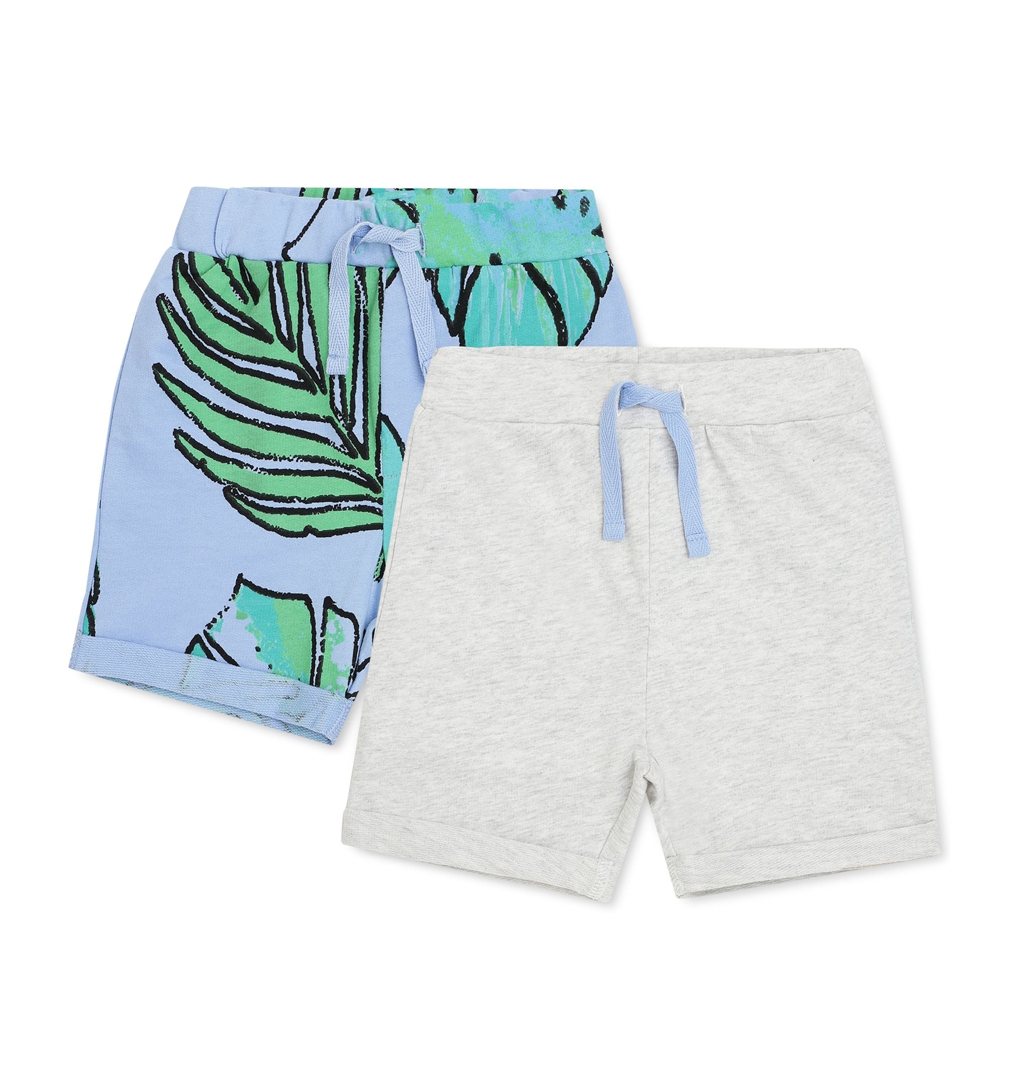 Earth By Art Eden Baby Boys 2 Pk. Mix Match Shorts