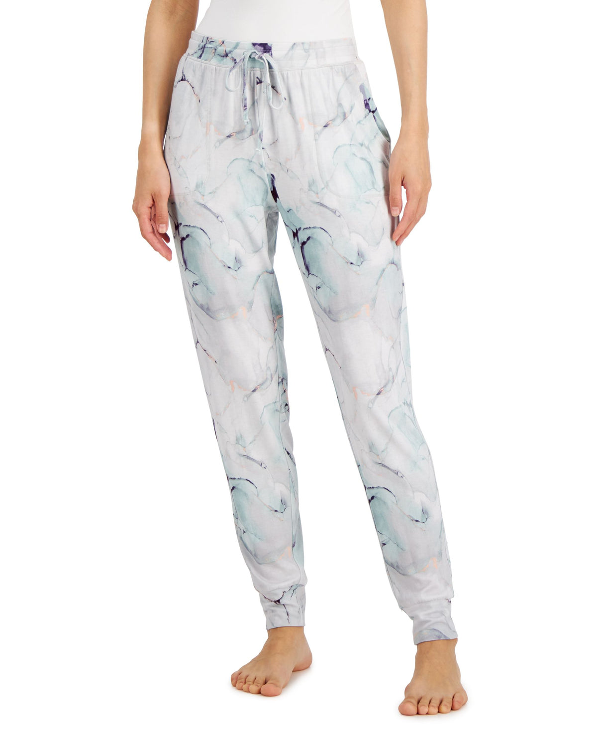 Alfani Printed Essential Jogger Pants