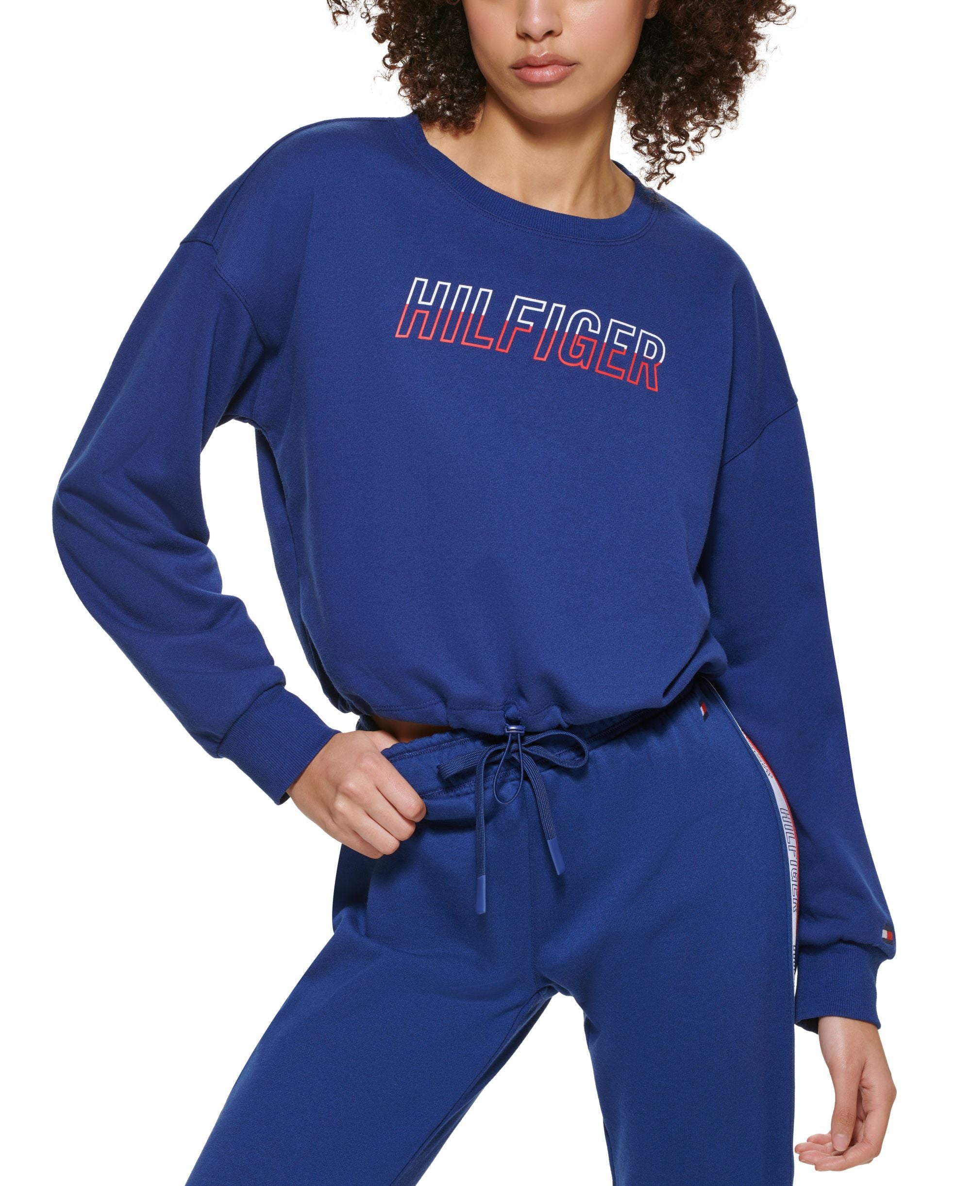 Tommy Hilfiger Sport Womens Cutout Sweatshirt