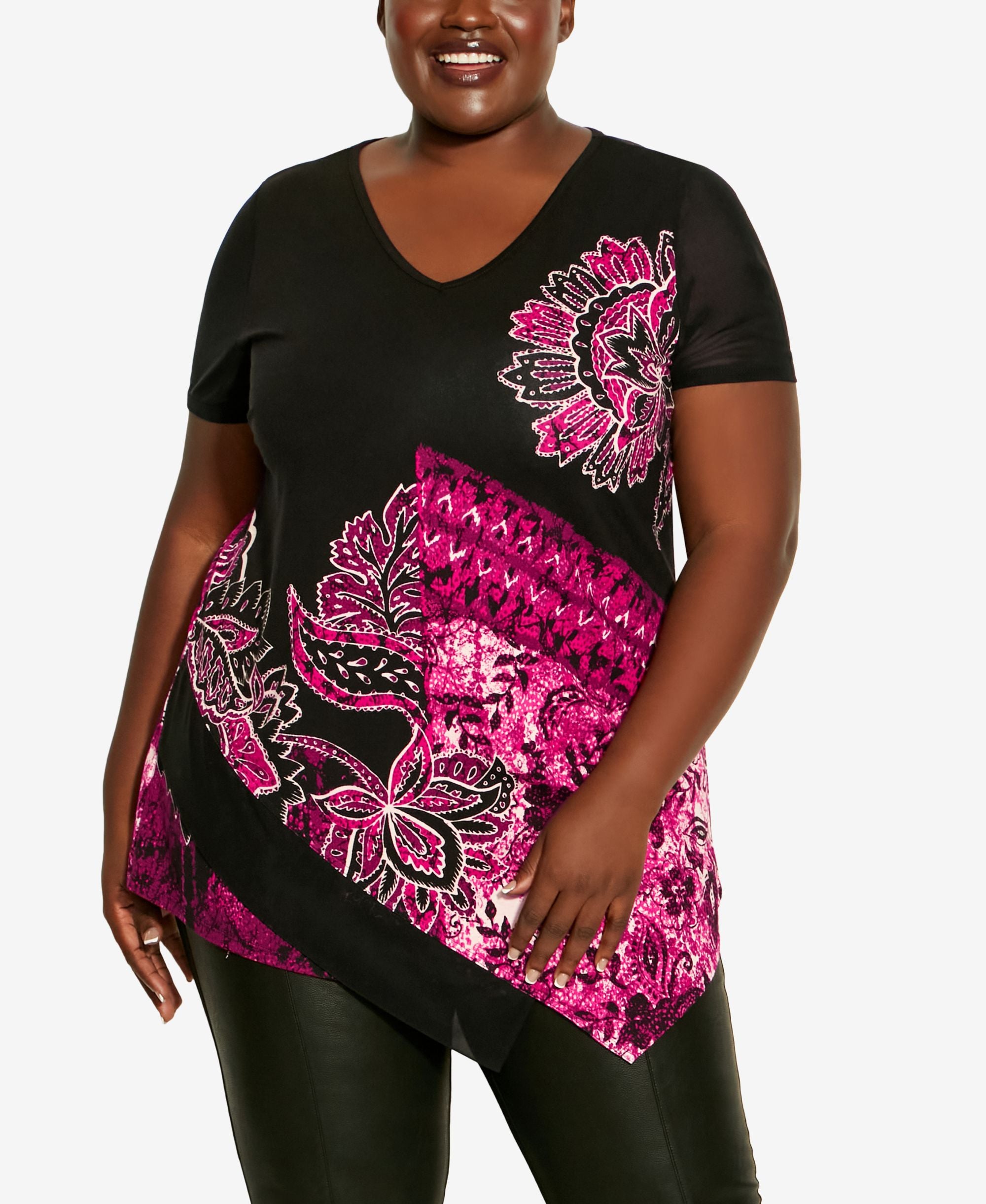 Plus Size Norton Tunic Top