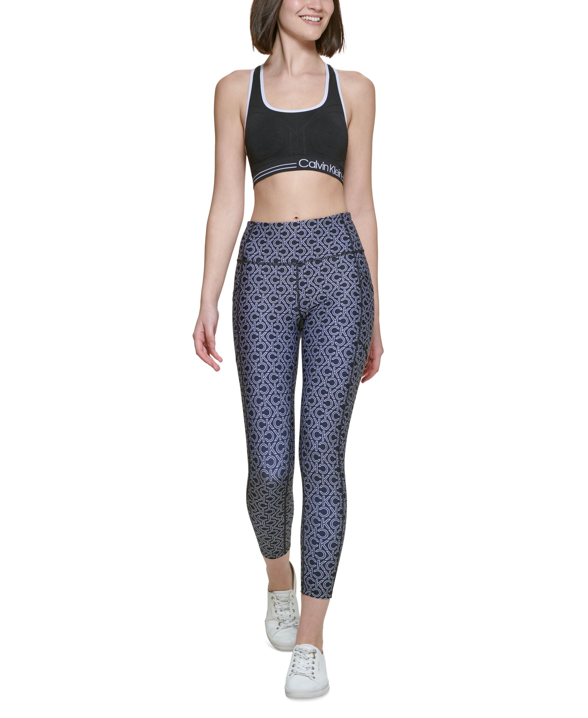 Calvin Klein Performance Printed High Rise 7/8 Leggings