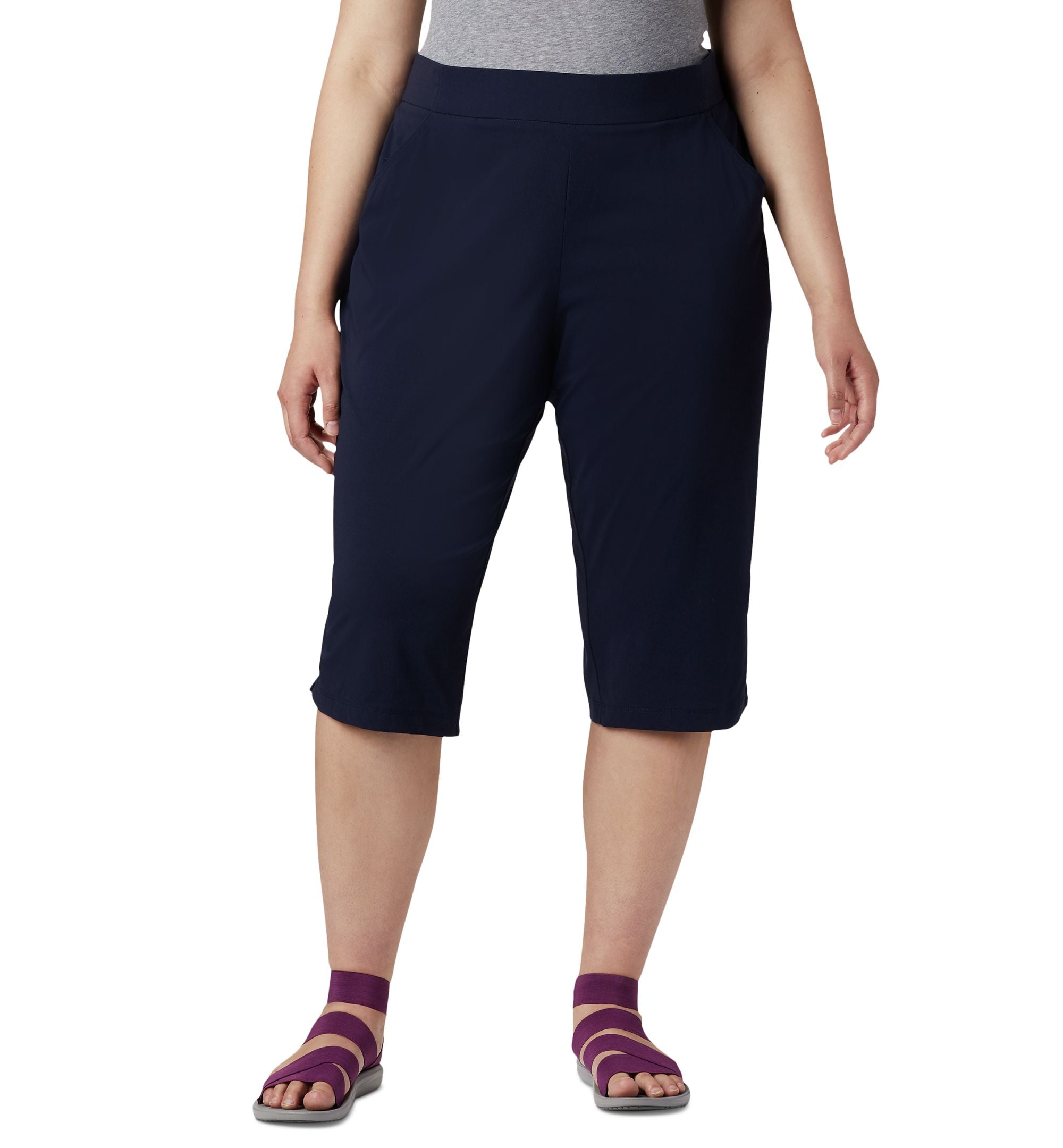 Plus Size Anytime Casual Capri Pants