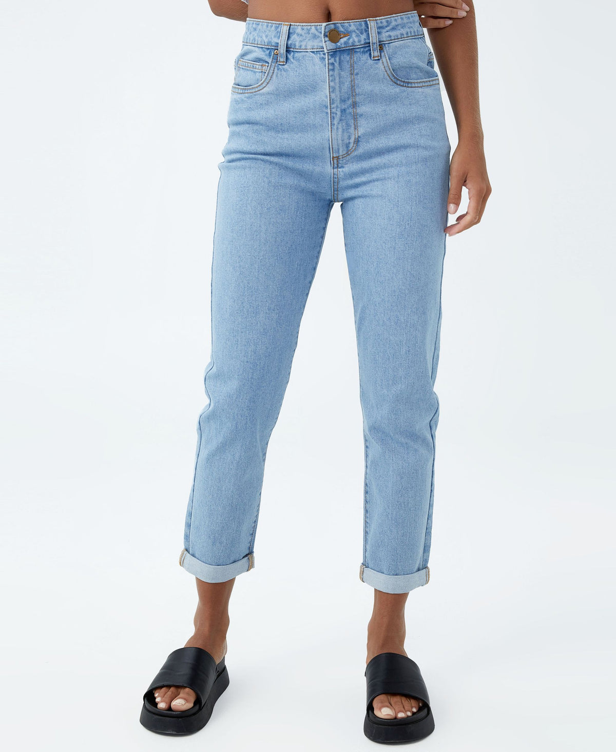 Women's Stretch Mom Denim Jean
