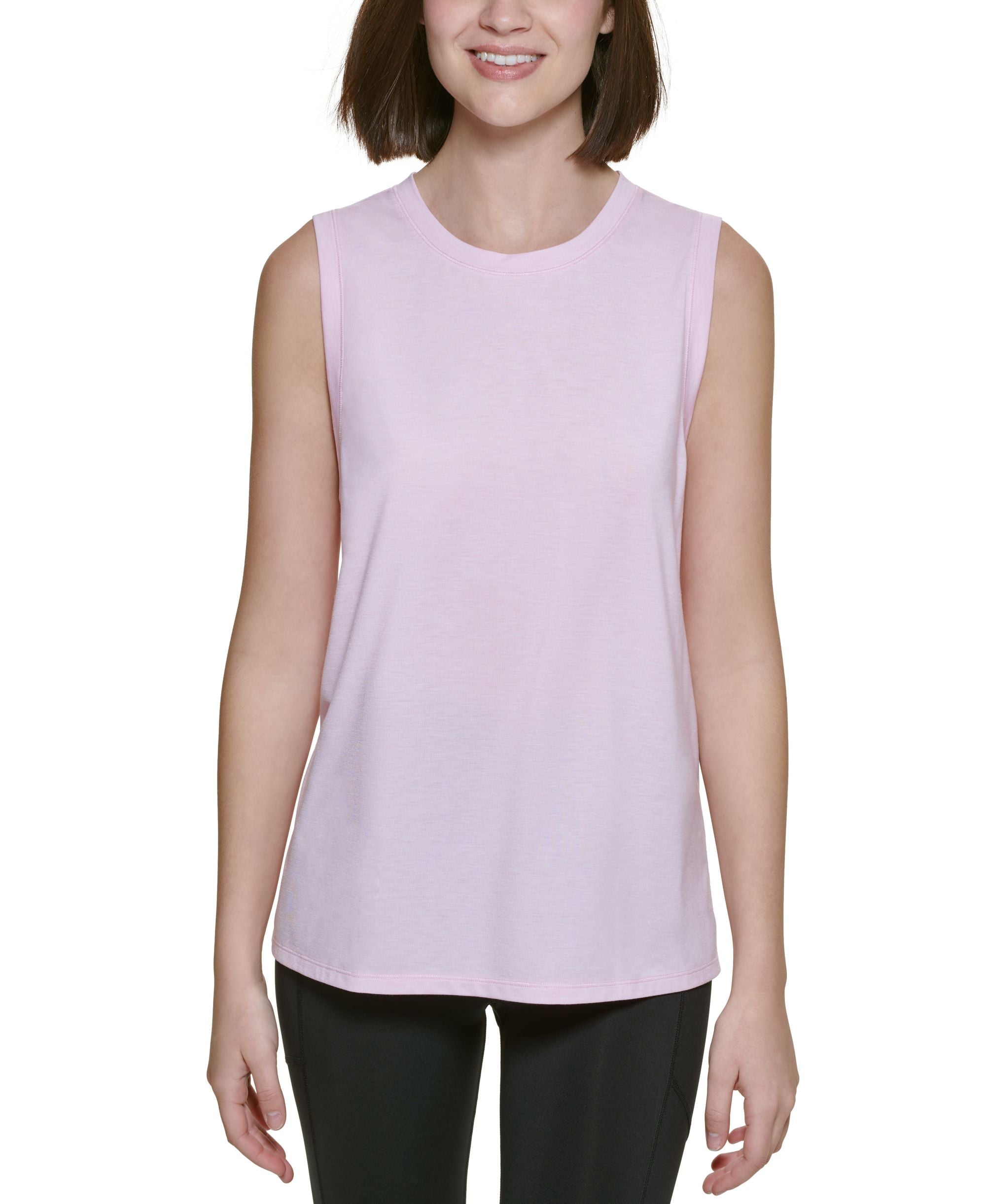Calvin Klein Performance Womens Dropped Armhole Tank Top