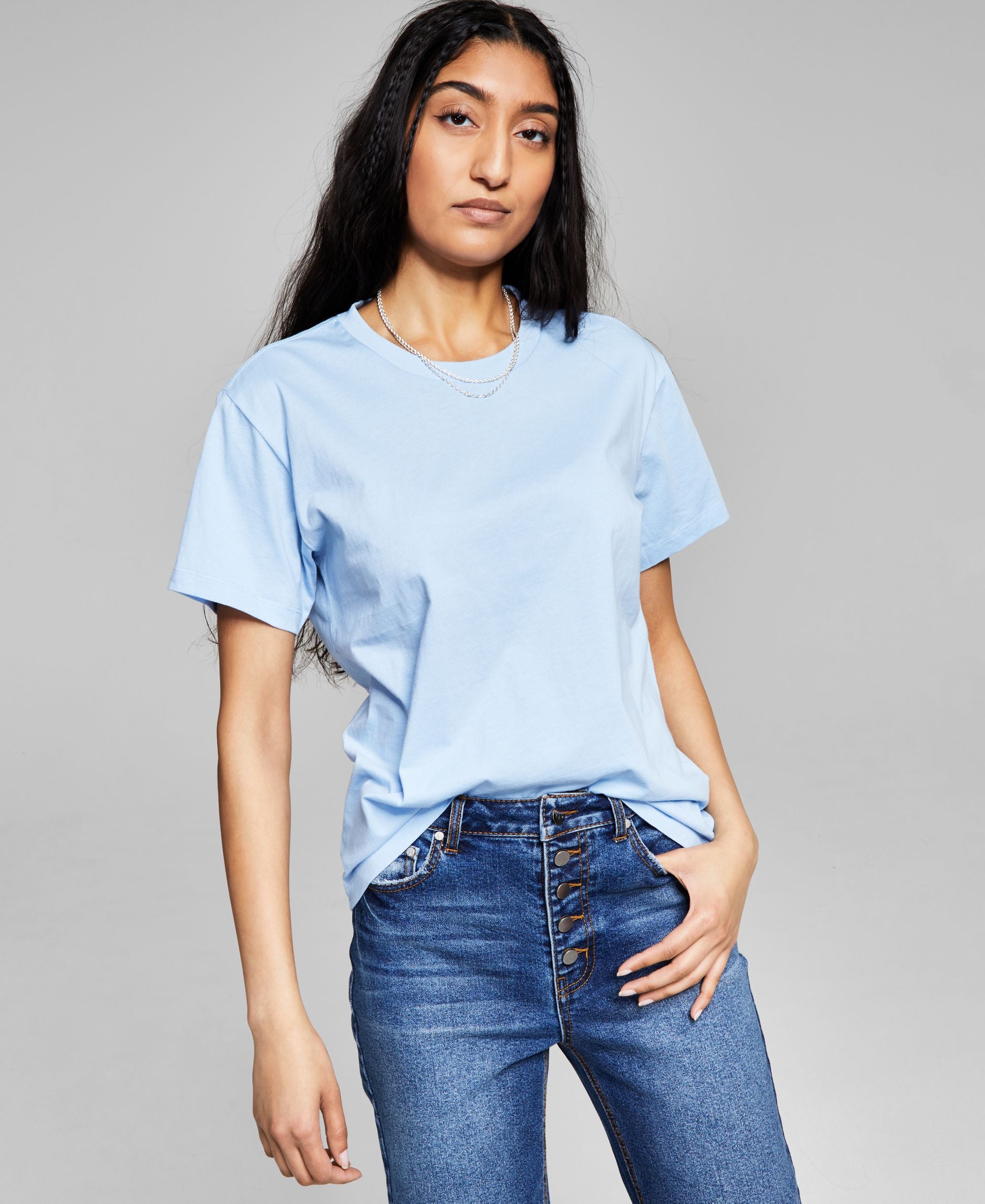 Now This Womens Cotton Boyfriend T-Shirt