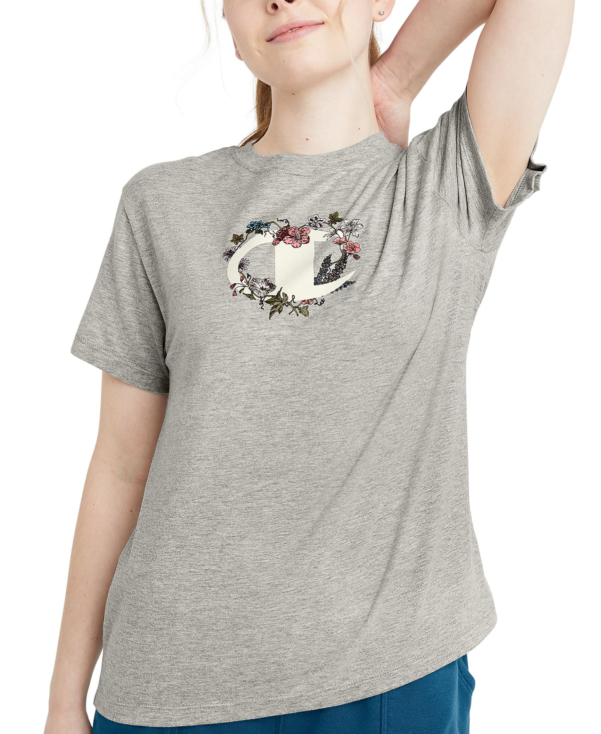Champion Womens Graphic Print Classic T-Shirt