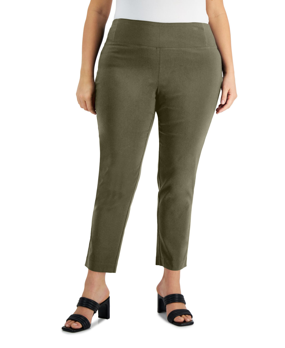 Alfani Plus Size Pull On Skinny Pants