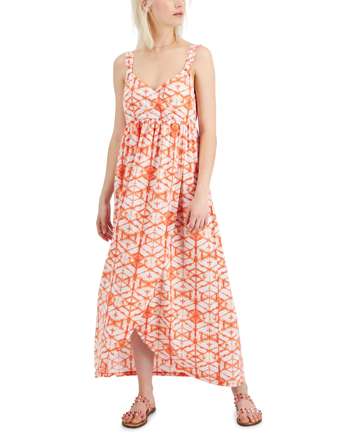 Jamie Layla Petite Printed Faux Wrap Maxi Dress