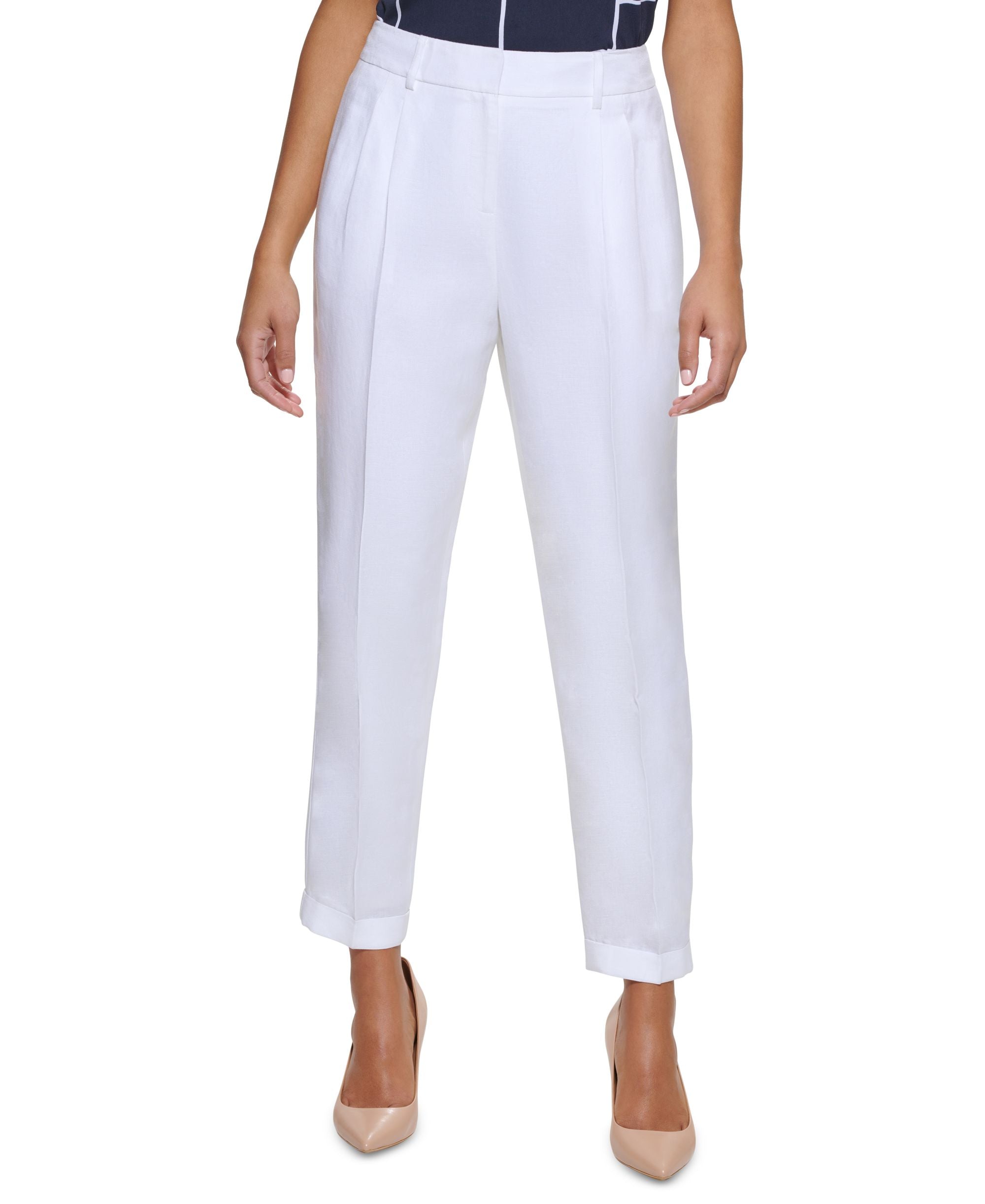 Calvin Klein Petite Slim Leg Pants