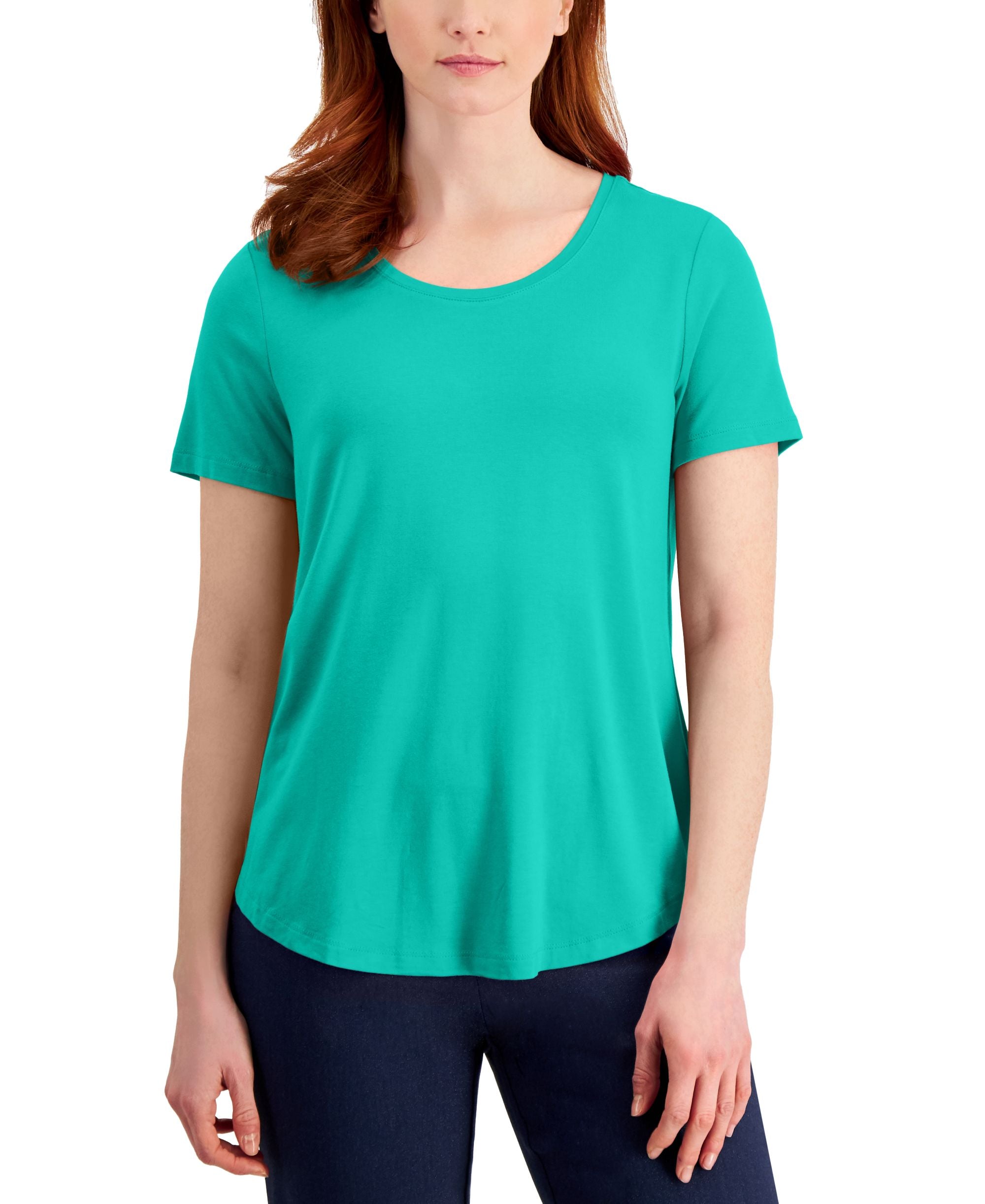 Women's Short Sleeve Scoop-Neck T-Shirt