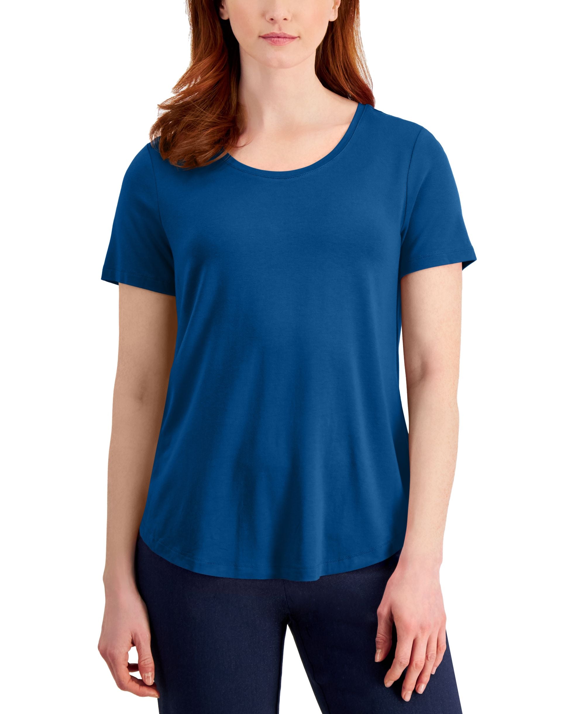 Women's Short Sleeve Scoop-Neck T-Shirt