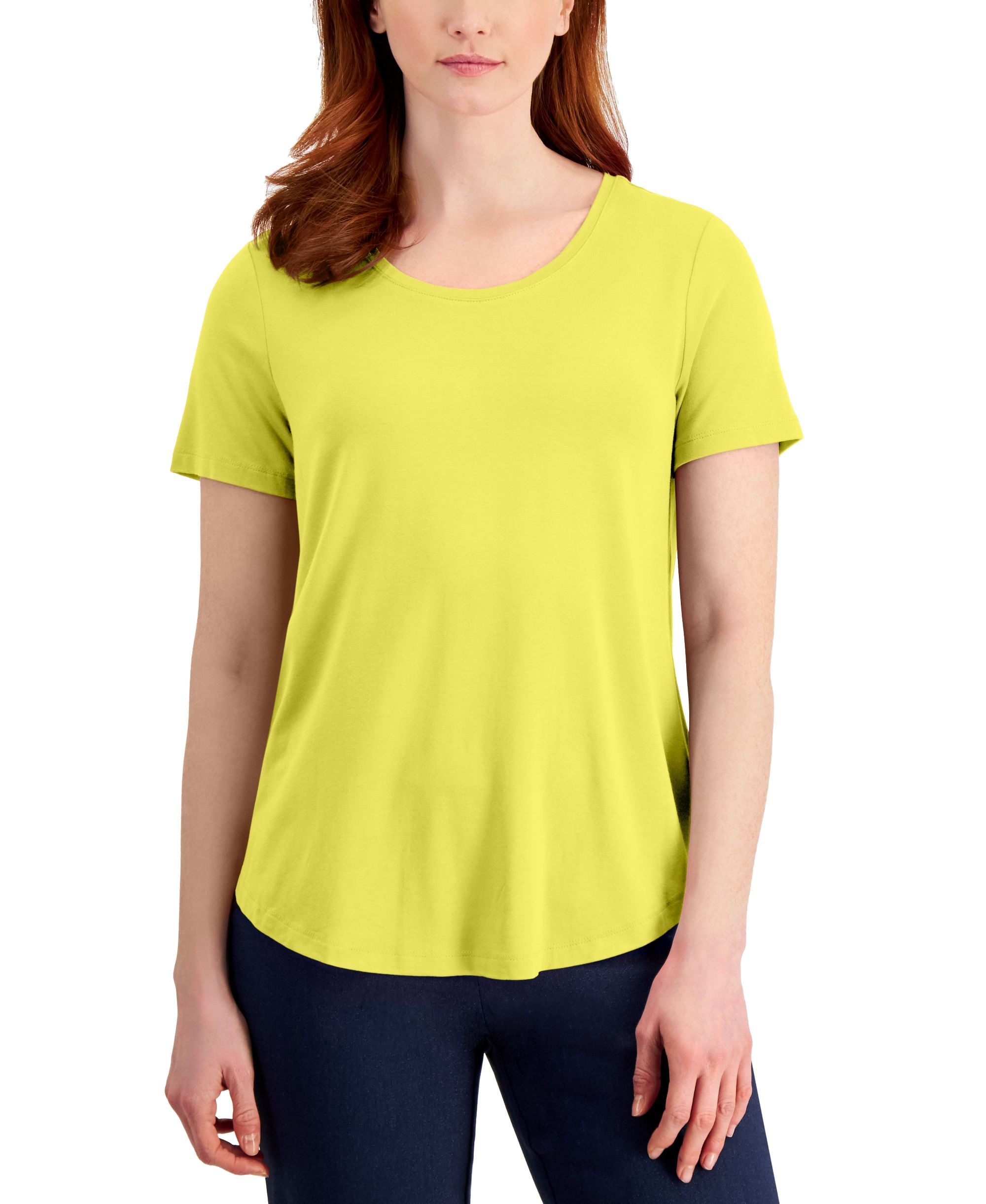 Women's Short Sleeve Scoop-Neck T-Shirt
