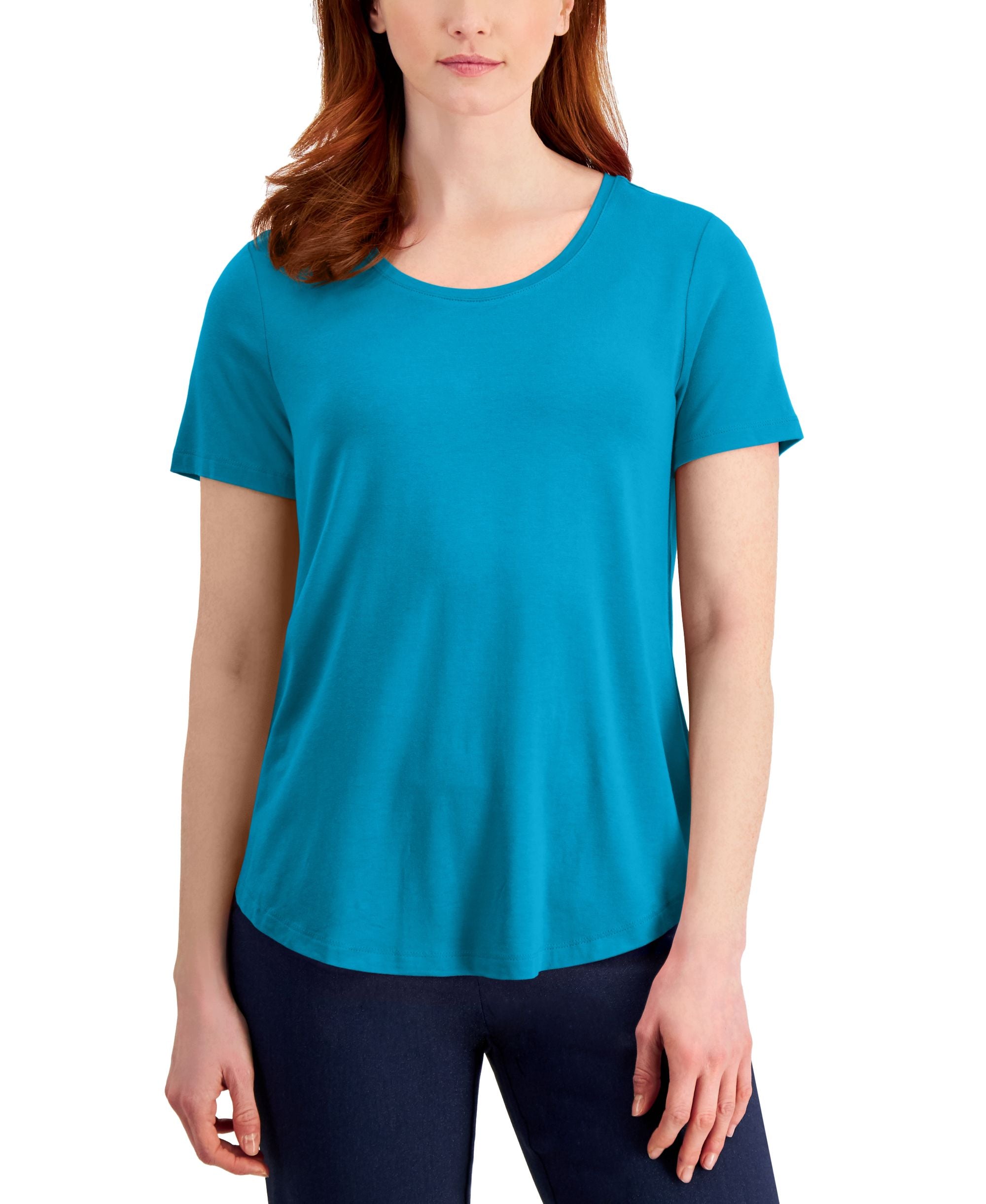 Women's Short Sleeve Scoop-Neck T-Shirt