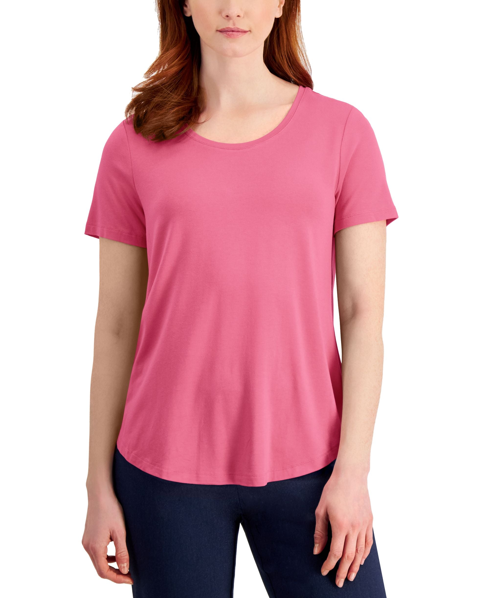 Women's Short Sleeve Scoop-Neck T-Shirt