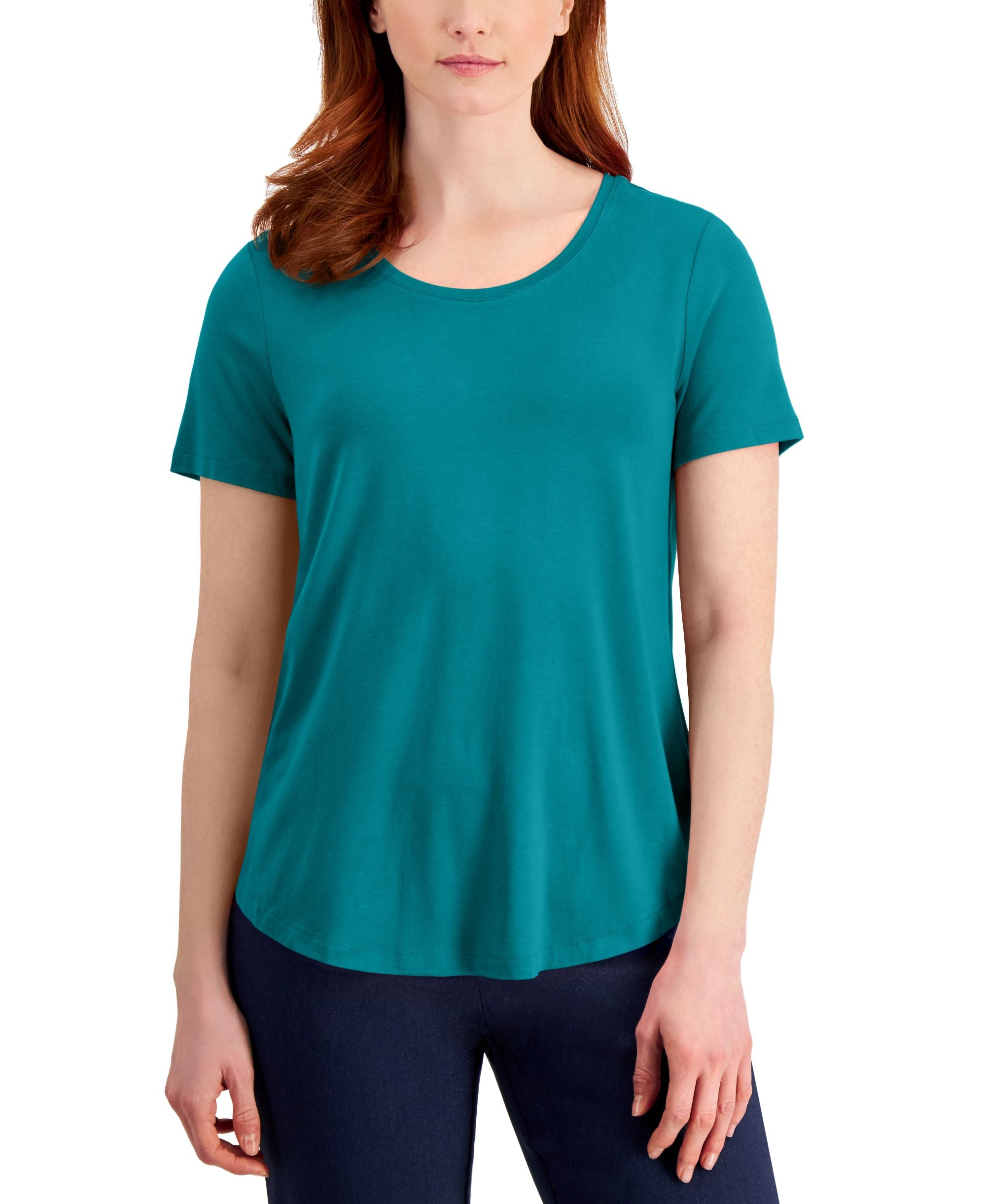 Women's Short Sleeve Scoop-Neck T-Shirt