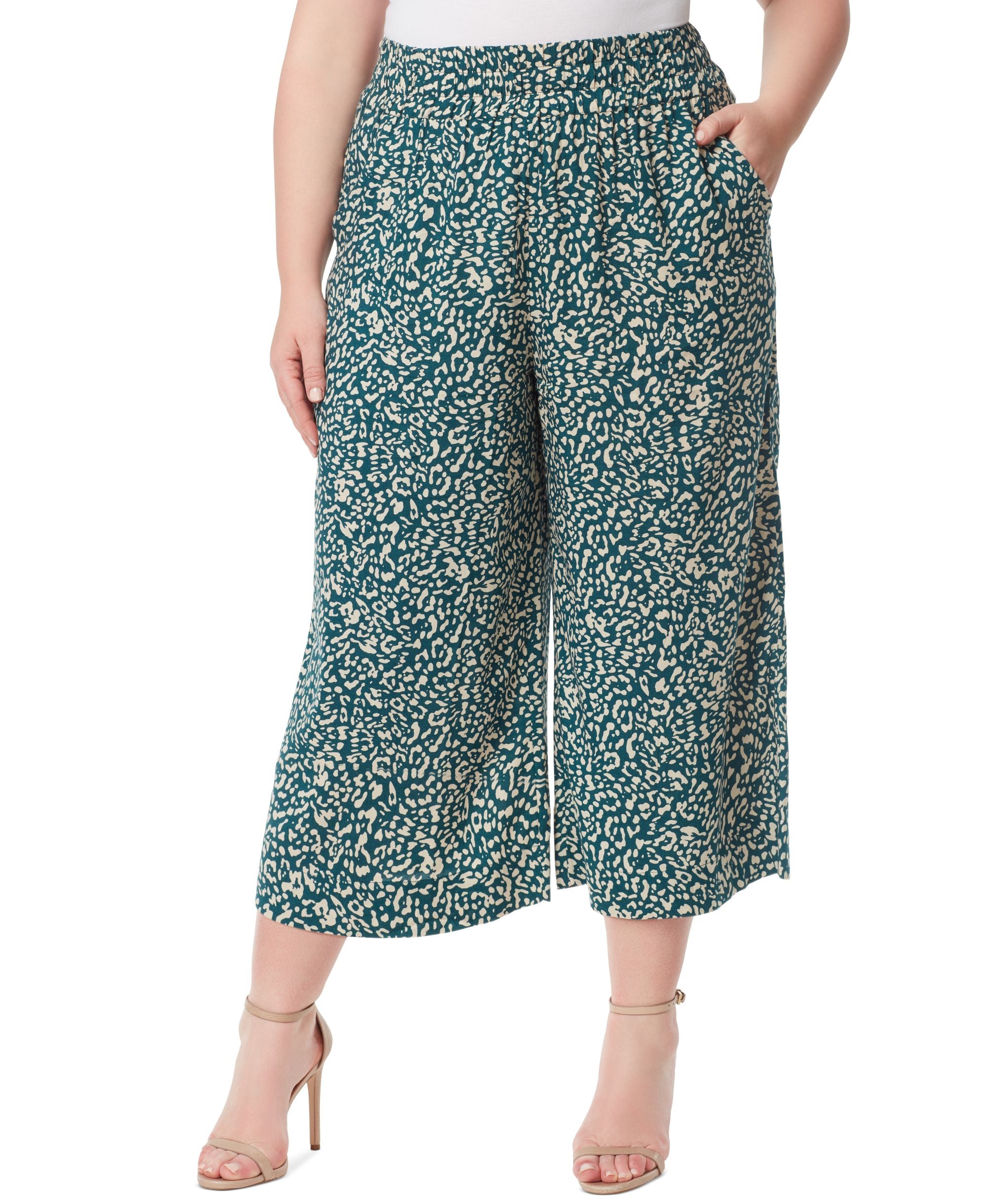 Jessica Simpson Trendy Plus Rosalie Wide Leg Pants