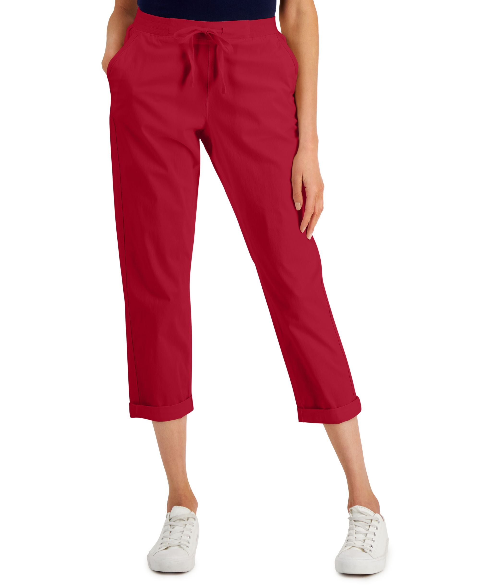 Women's Pull On Cuffed Pants