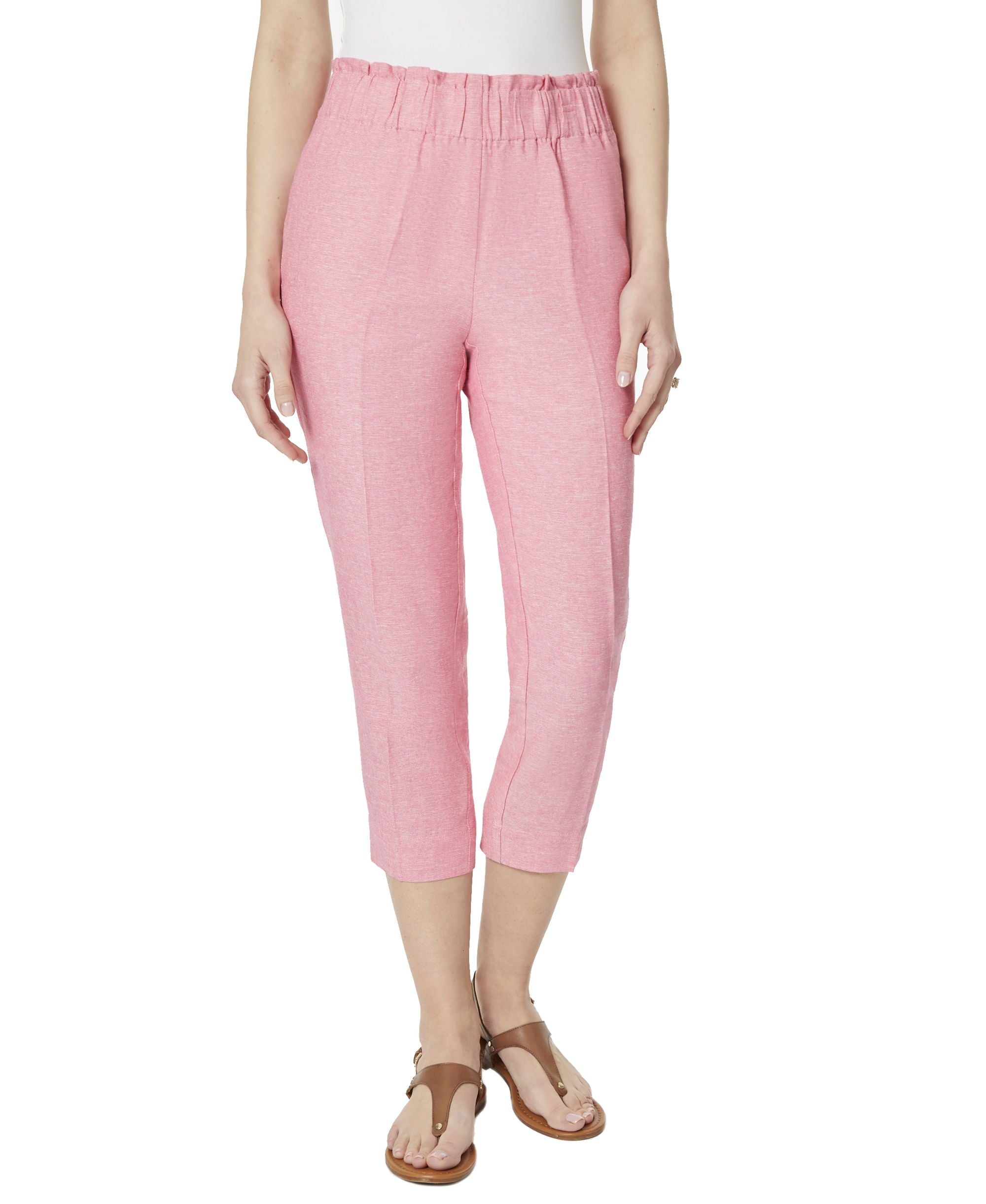 Womens Pull On Crop Pants