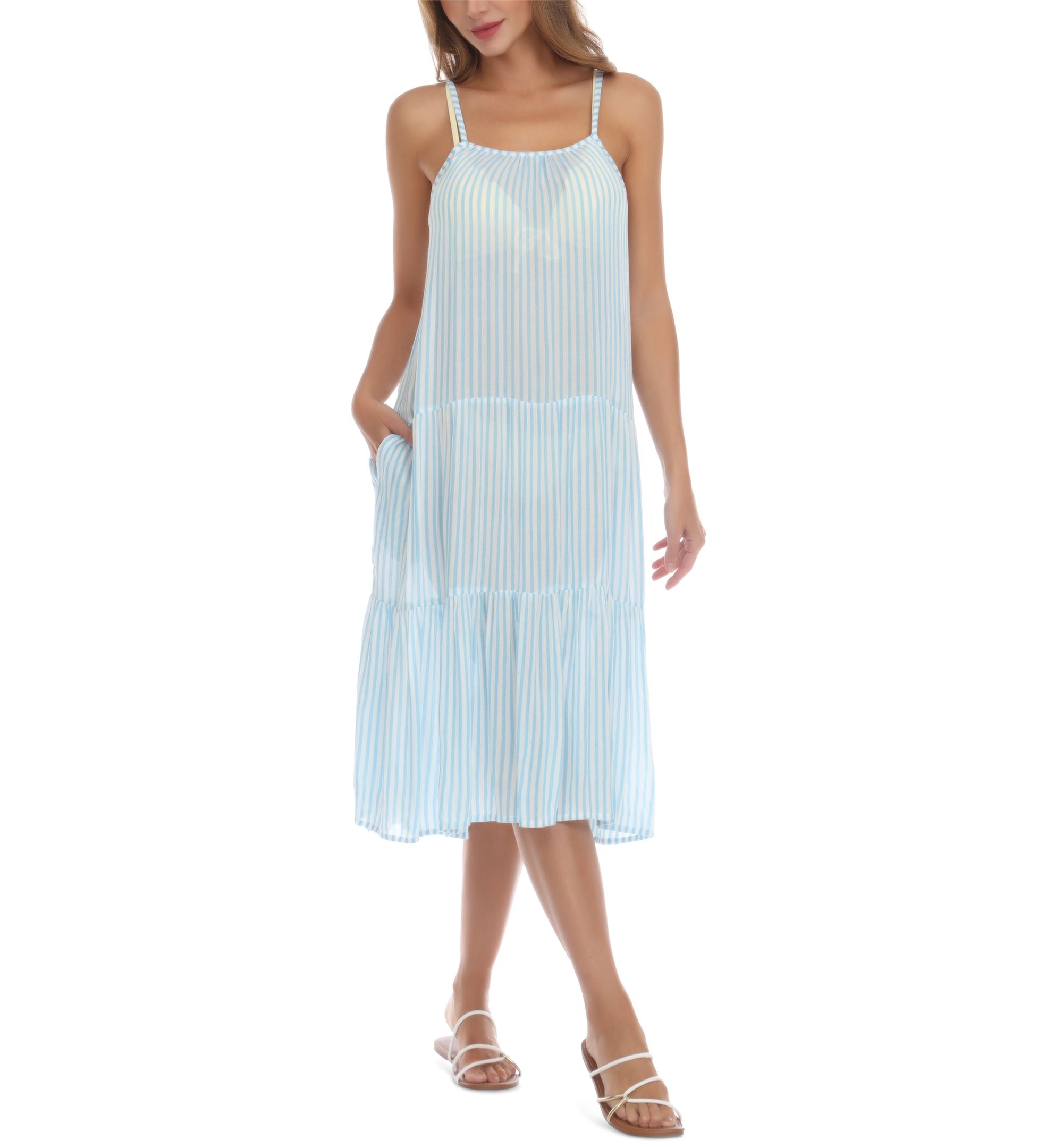 Women's Tiered Dress Cover-Up