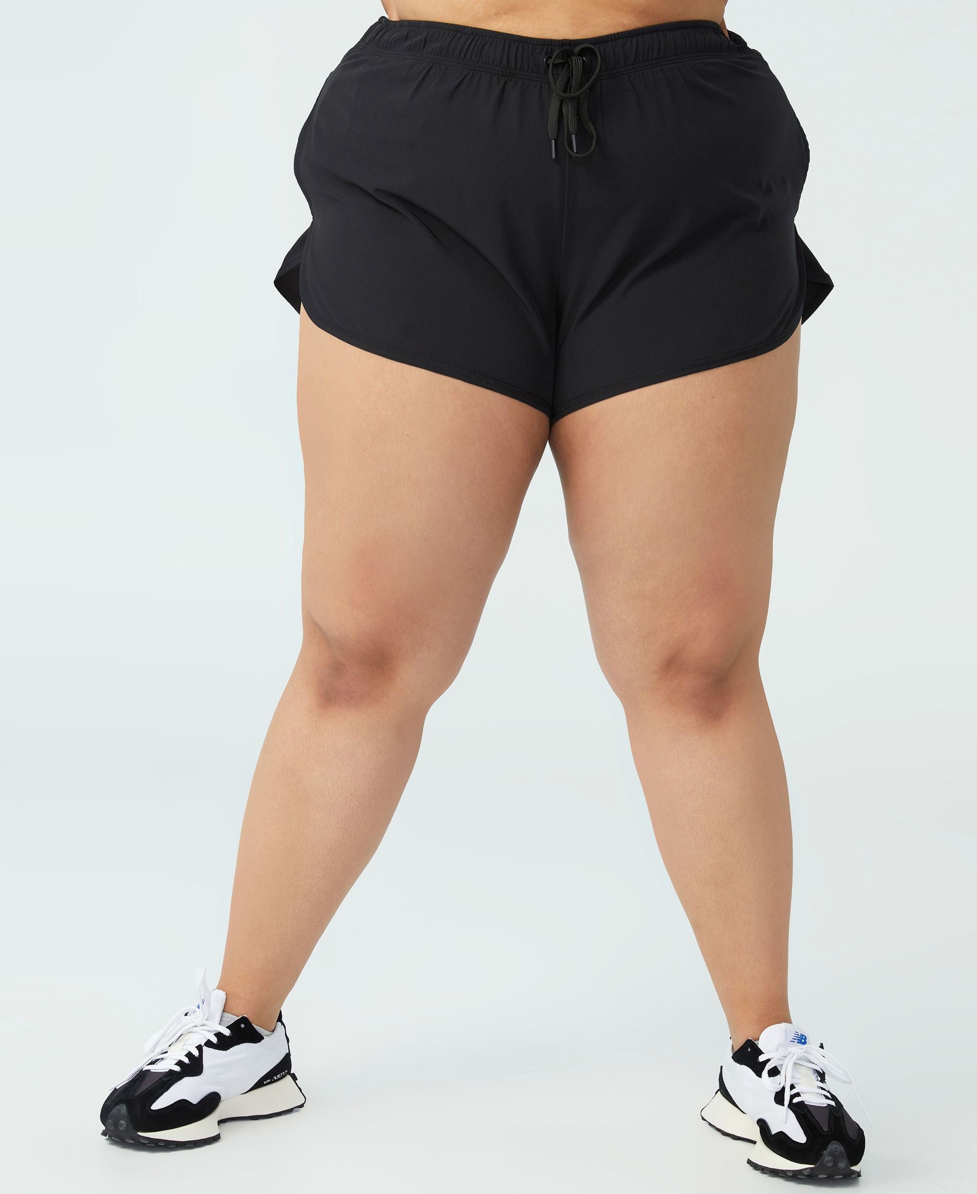 Trendy Plus Size Lifestyle Move Jogger Shorts