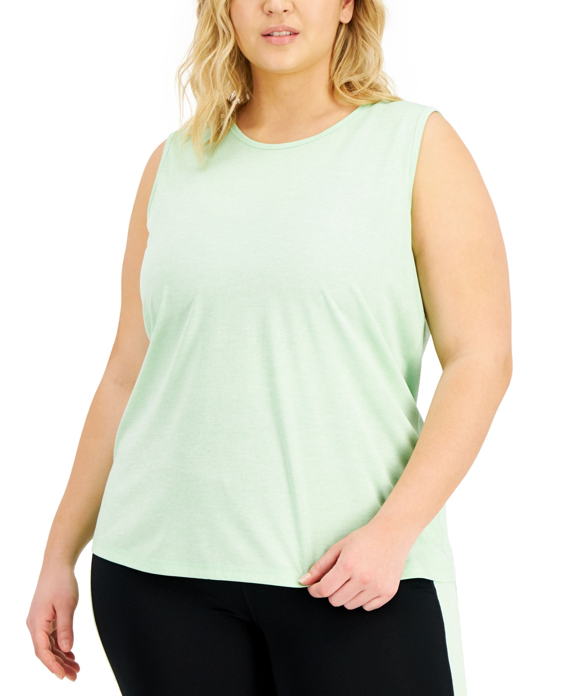 ID Ideology Womens Keyhole Back Tank Top