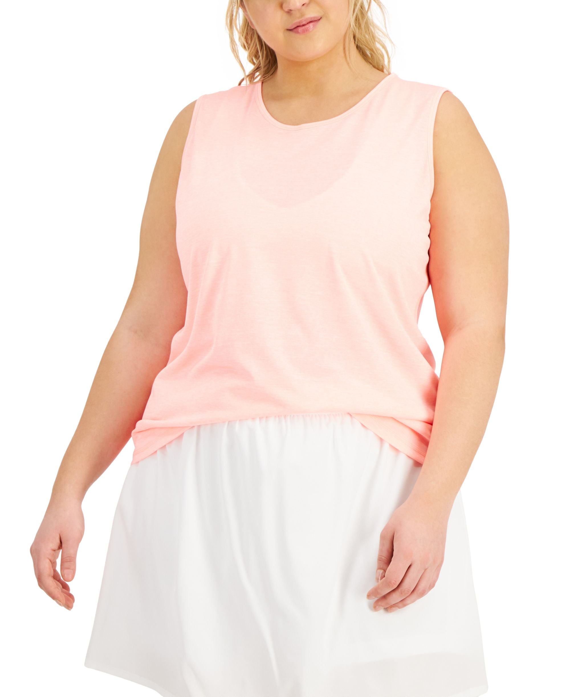 ID Ideology Womens Keyhole Back Tank Top