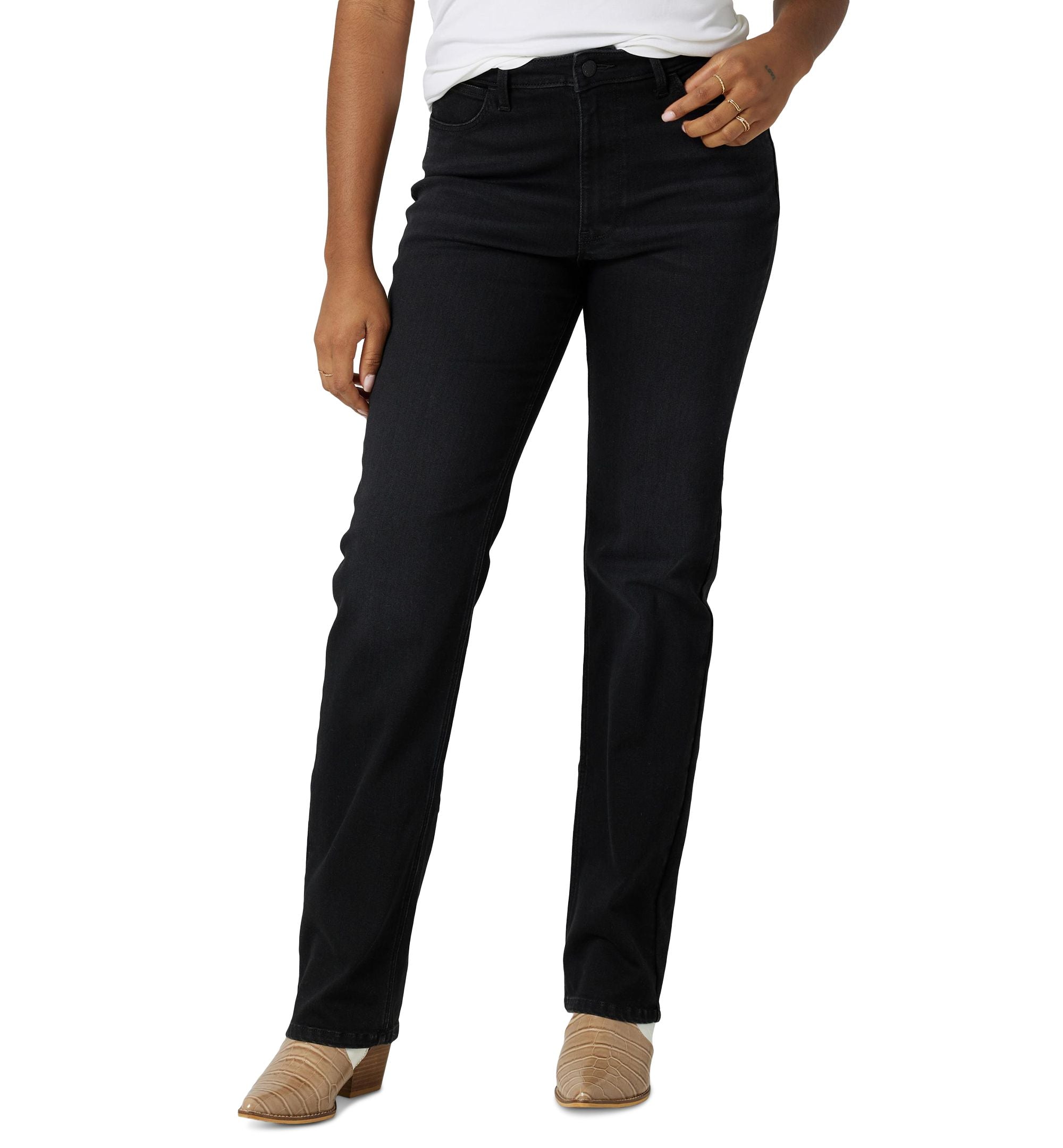 Wrangler Womens Straight Leg Fashion Jeans