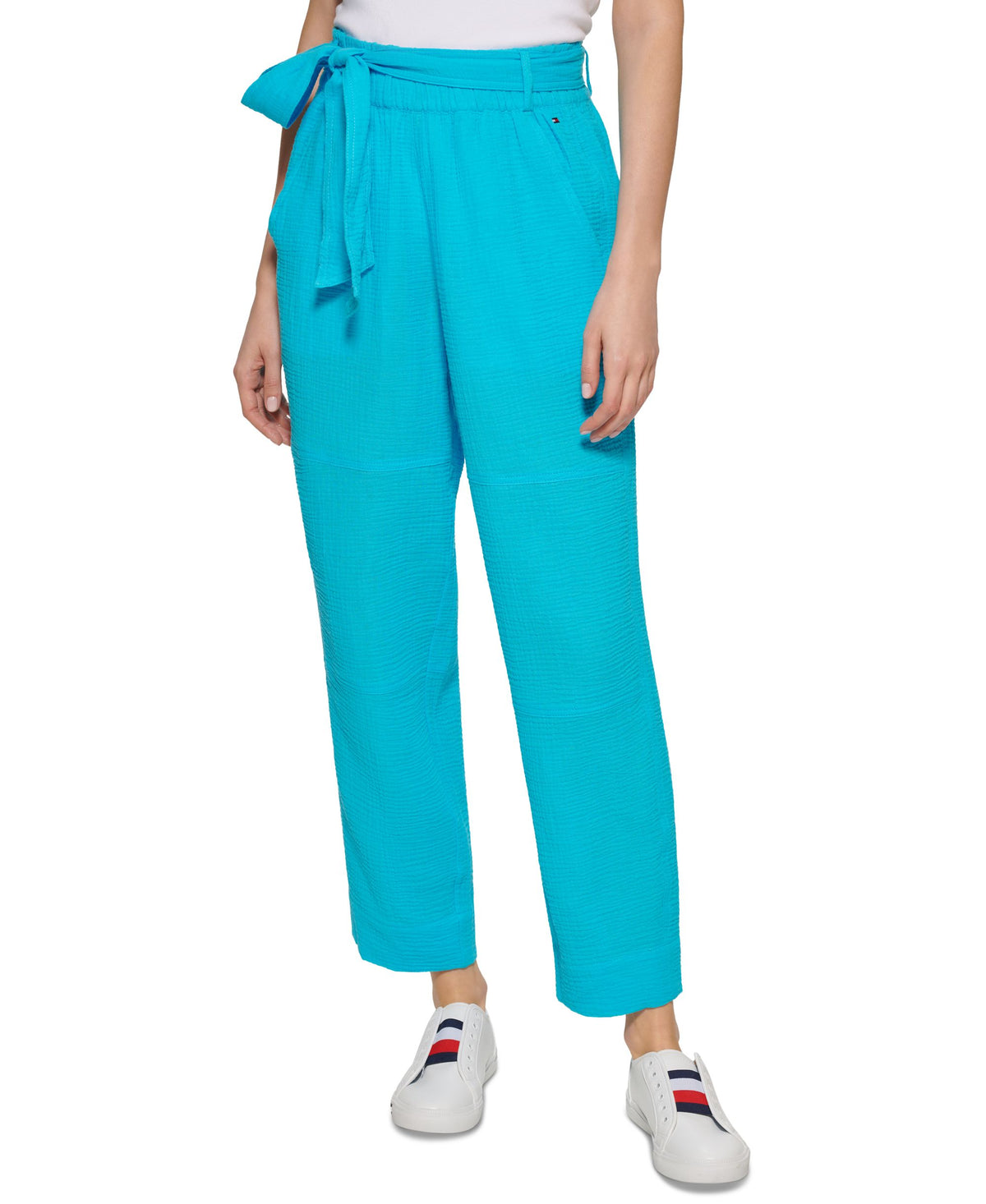Tommy Hilfiger Belted Pull On Pants