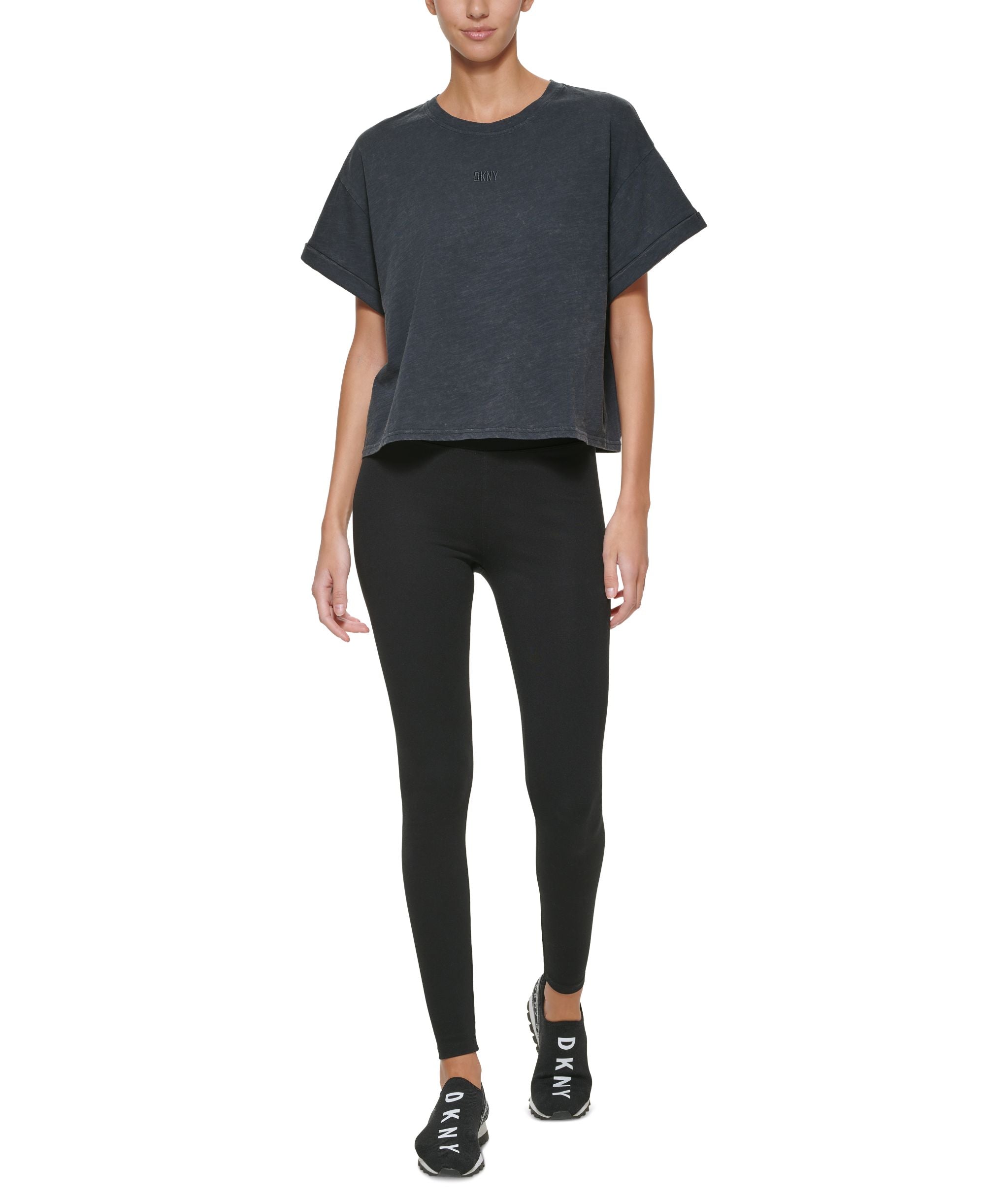 DKNY Sport Boxy Cropped T-Shirt
