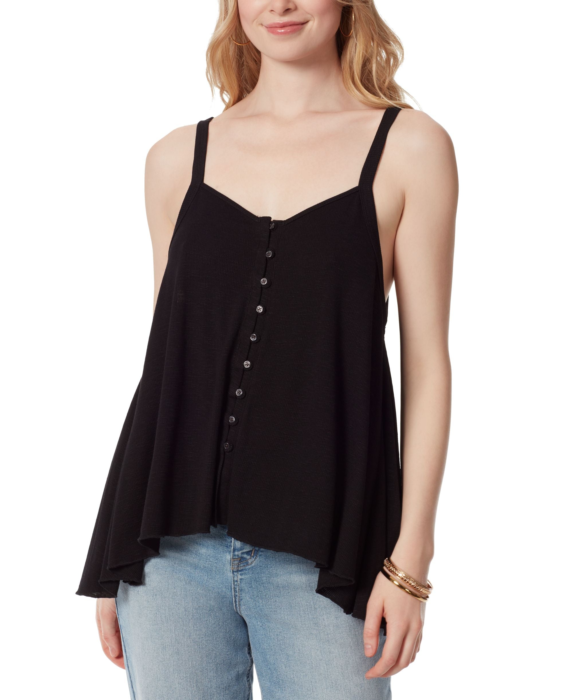Jessica Simpson Sleeveless Swing Tank Top