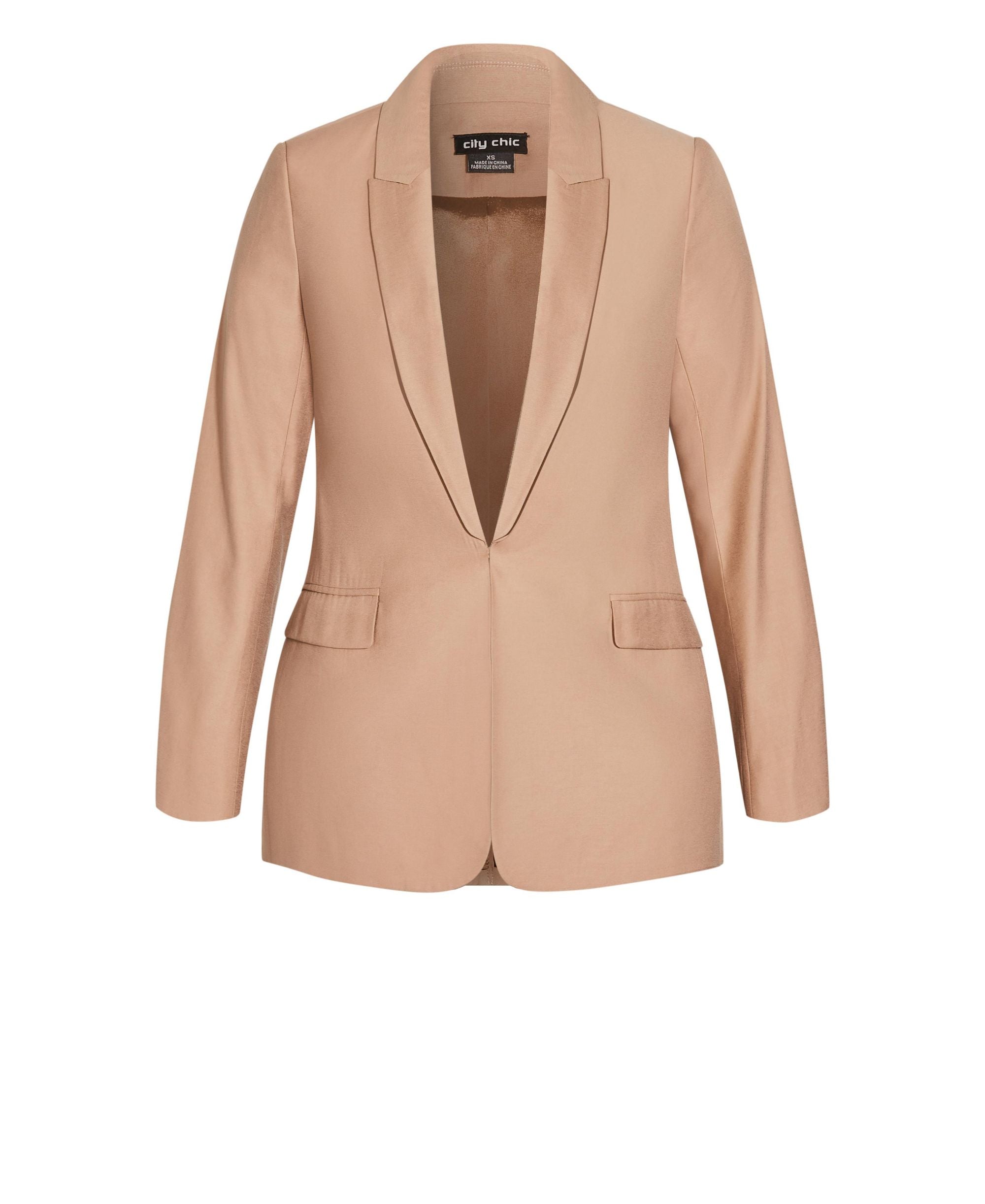 City Chic Trendy Plus Perfect Suit Jacket