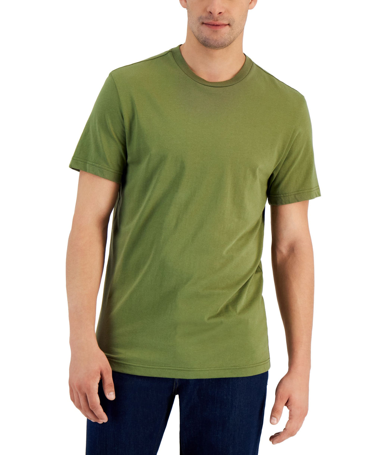 Club Room Mens Solid Crewneck T-Shirt