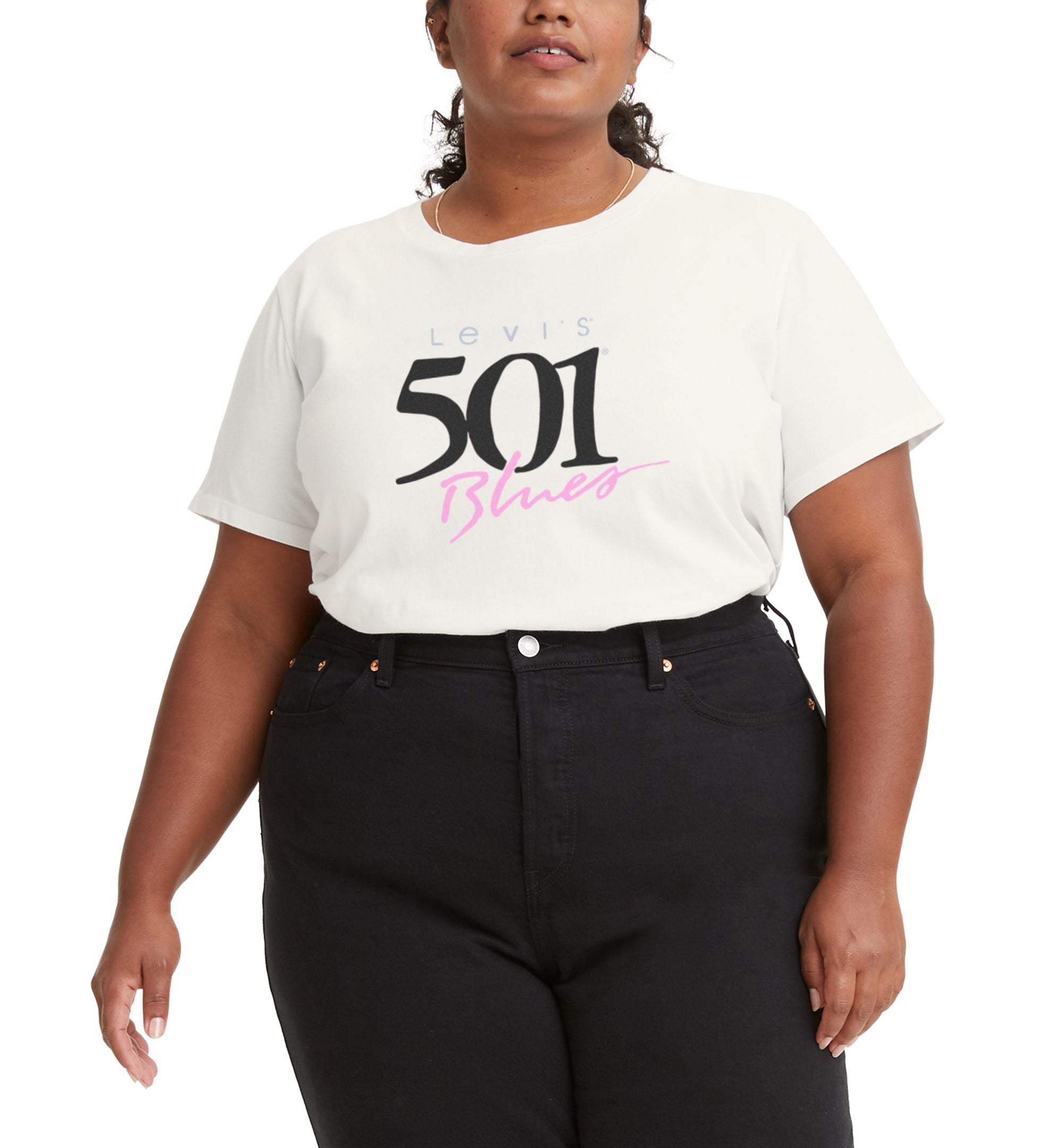 Levis Trendy Plus Size Logo Perfect T-Shirt