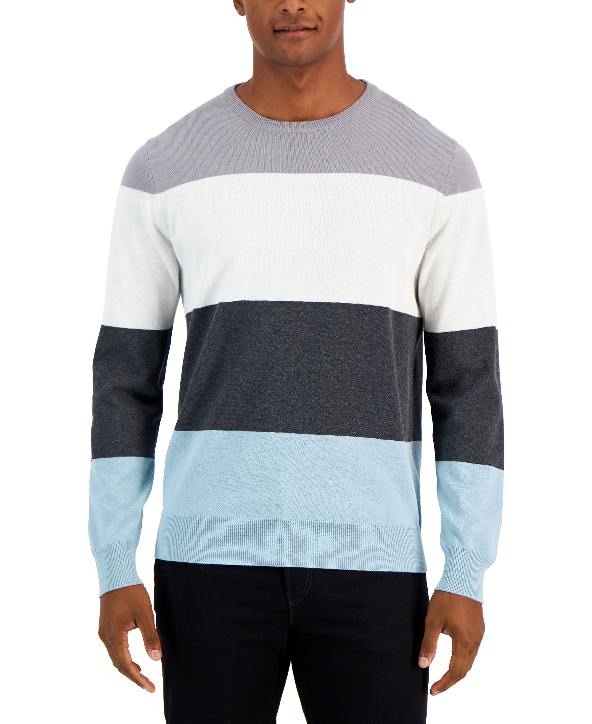 Club Room Mens Stripe Sweater