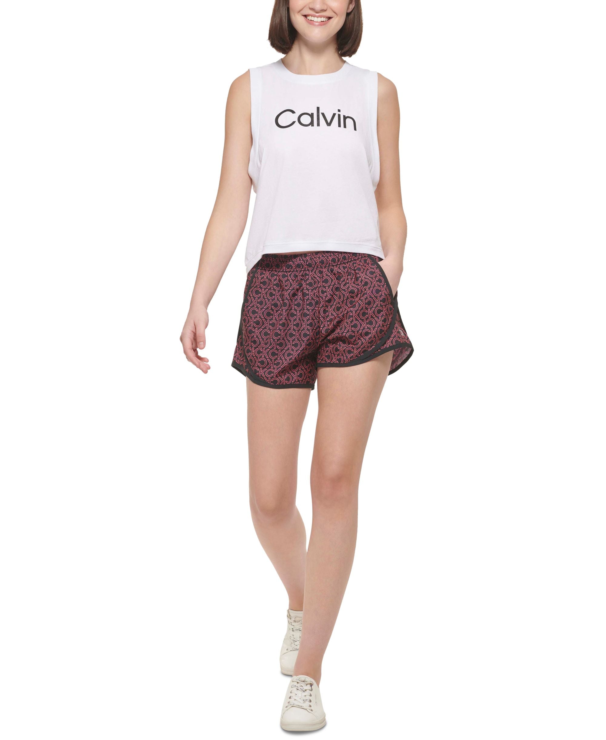 Calvin Klein Performance Womens Printed Shorts