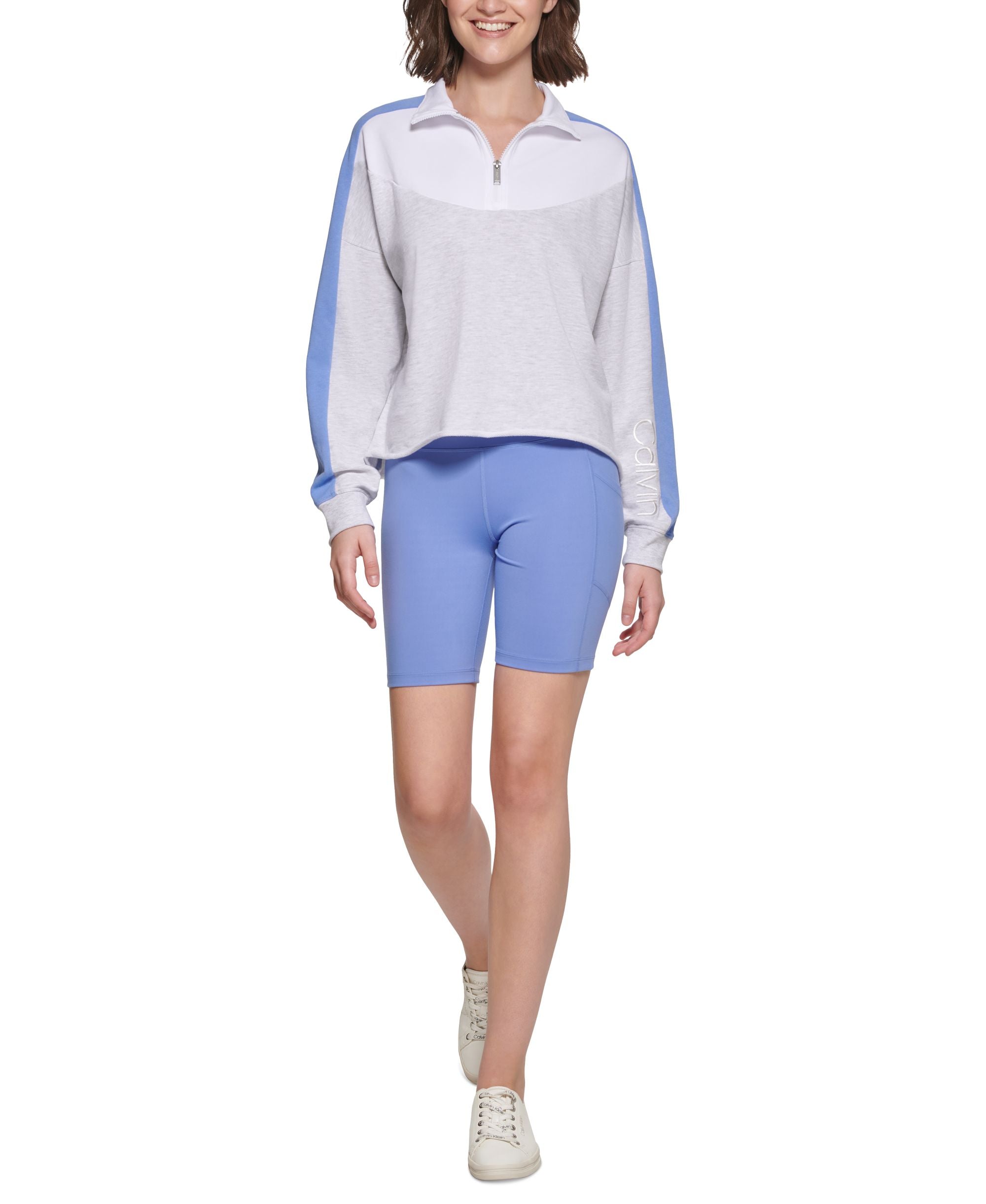 Calvin Klein Performance Womens High Waisted Bike Shorts