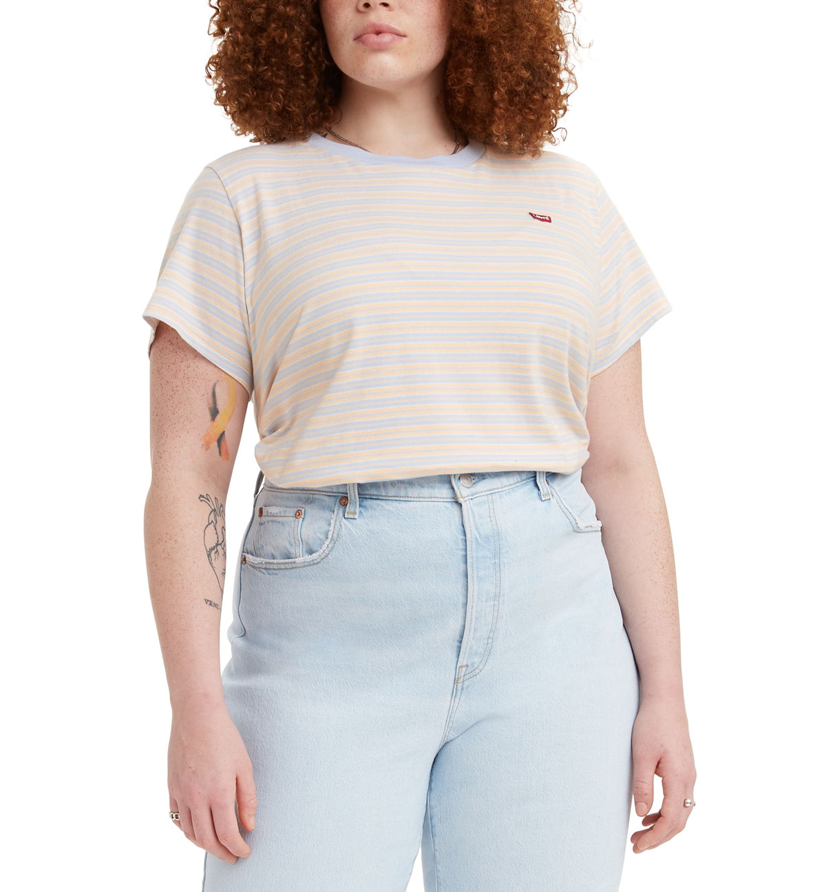 Levis Trendy Plus Size Logo Perfect T-Shirt