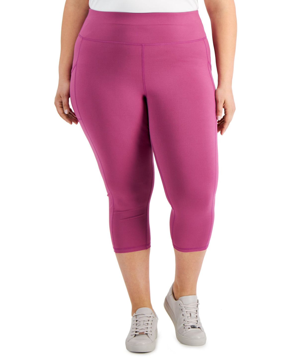 ID Ideology Plus Size Cropped Leggings