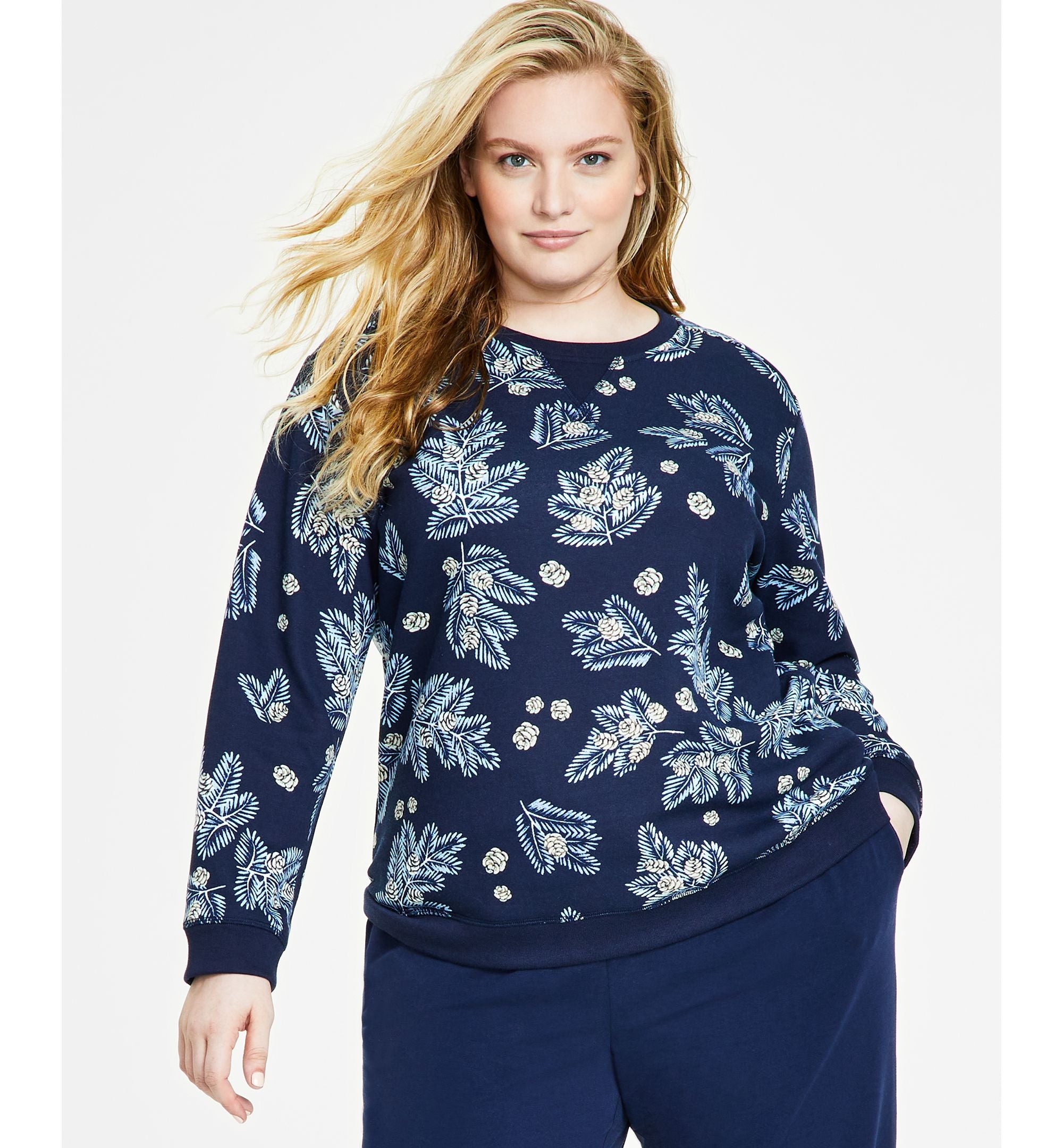 Karen Scott Plus Size Printed Sweatshirt