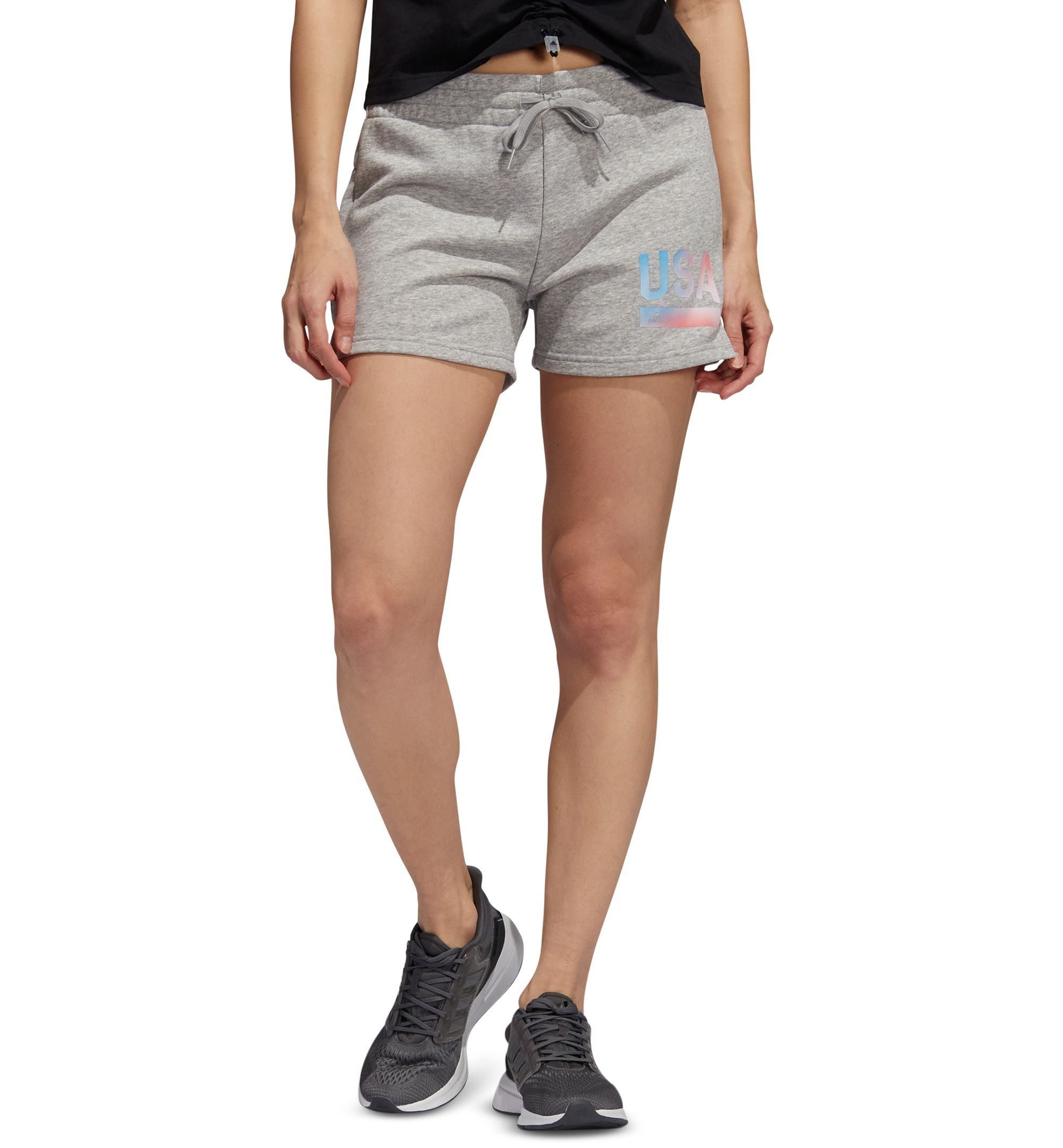 Adidas Womens Americana Drawstring Shorts