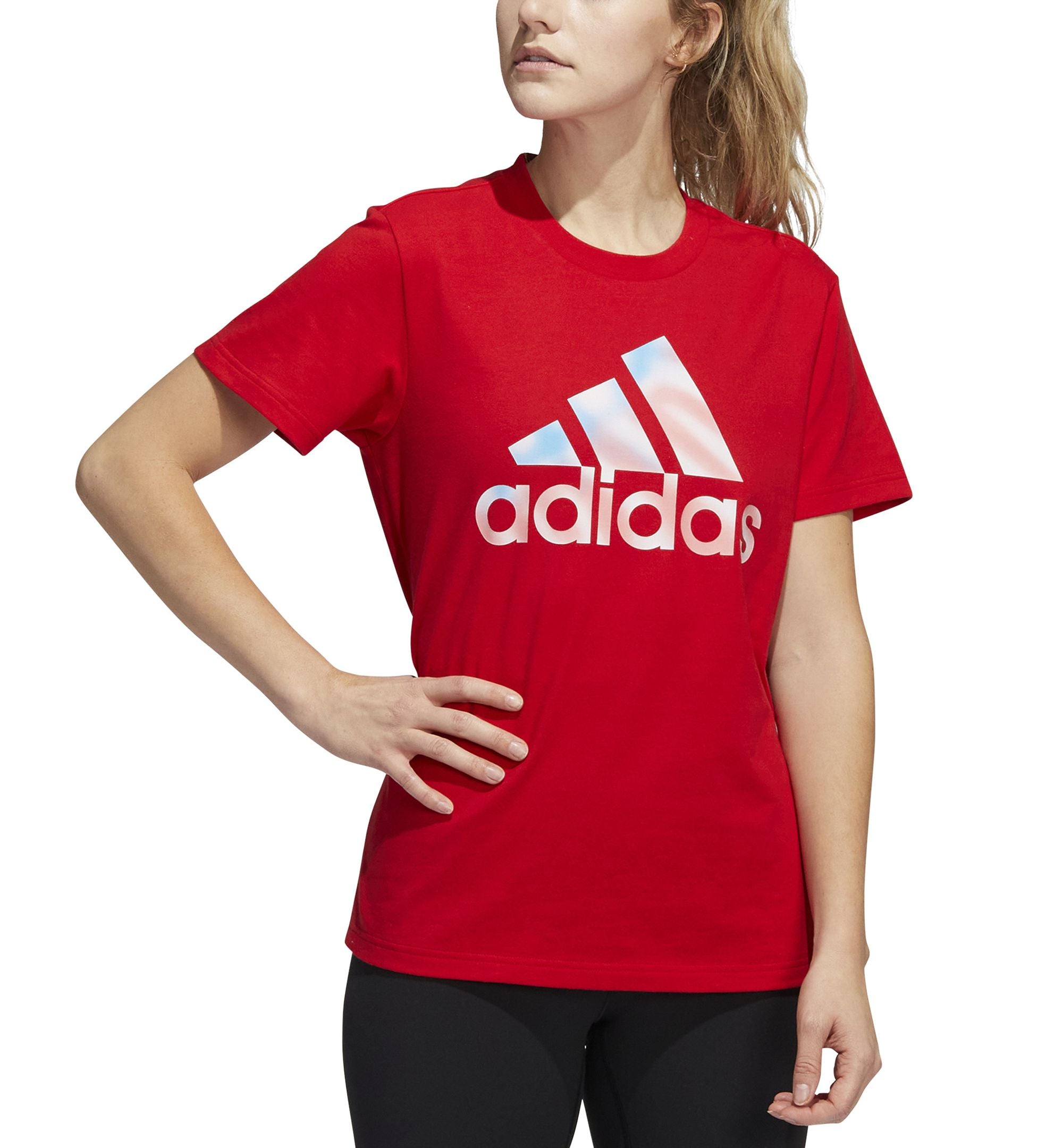 Adidas Womens Americana Logo T-Shirt