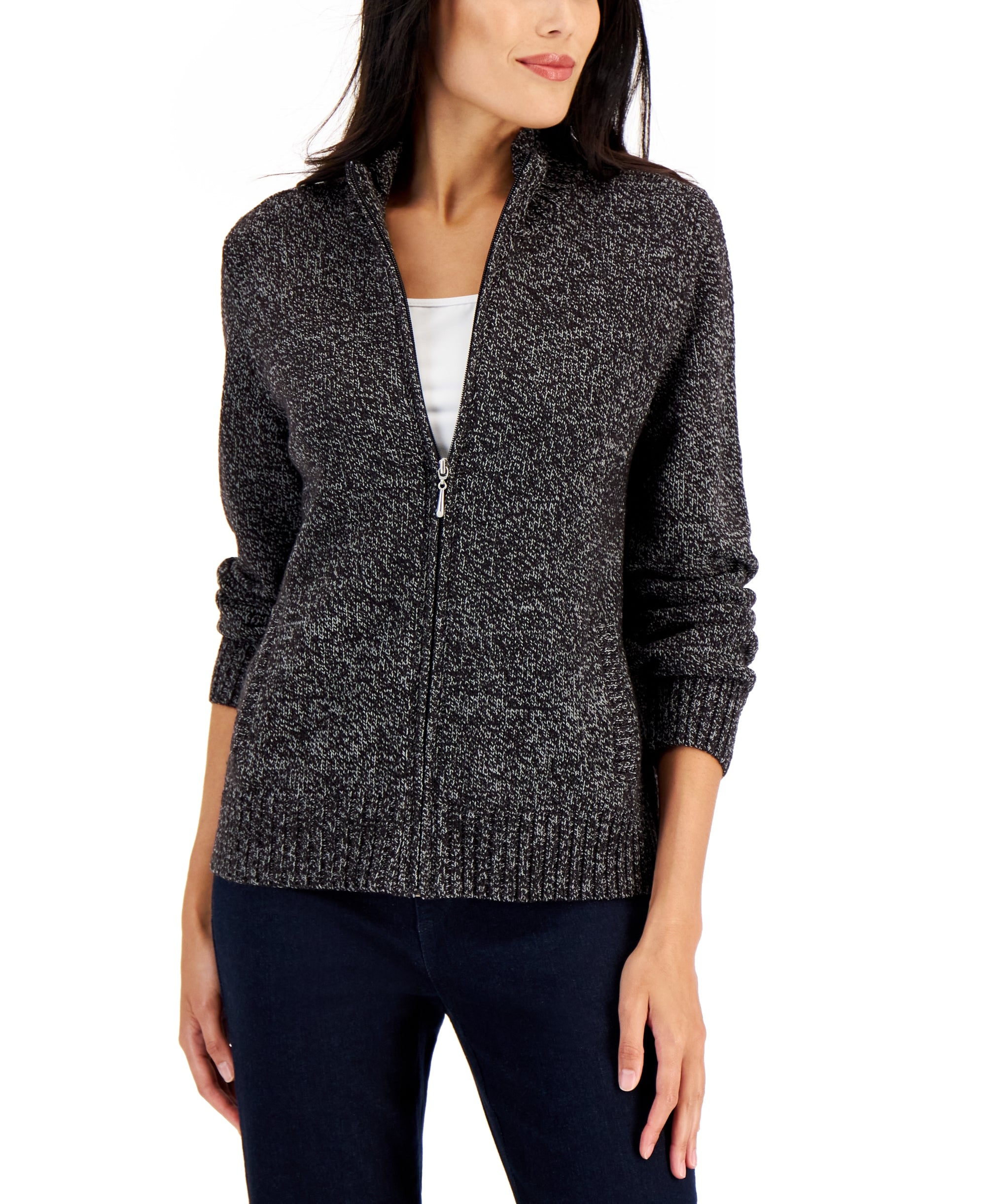 Women's Zip Cardigan