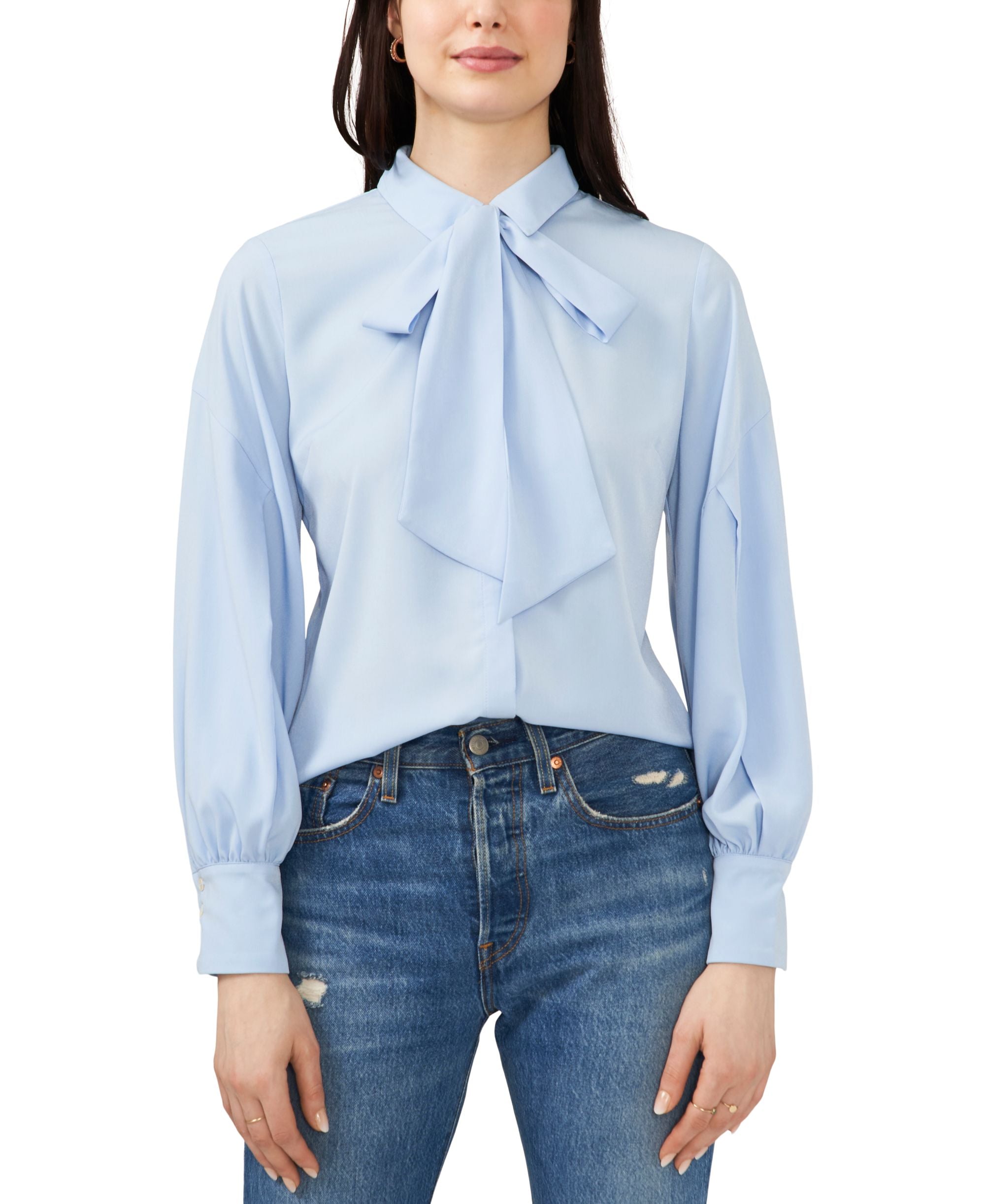 Riley Rae Camille Tie Neck Blouse