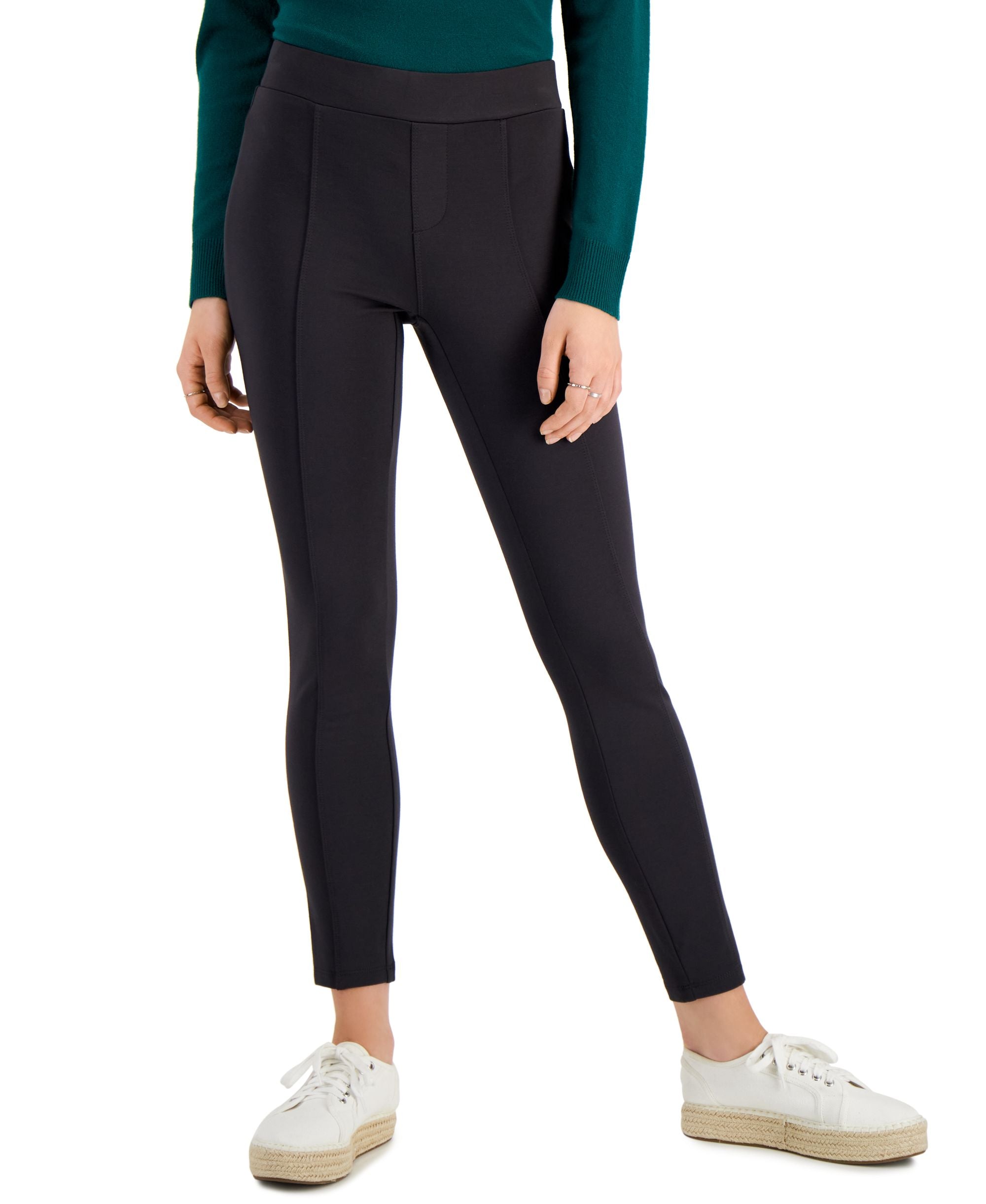 Style & Co Womens Ponte Pull On Pants